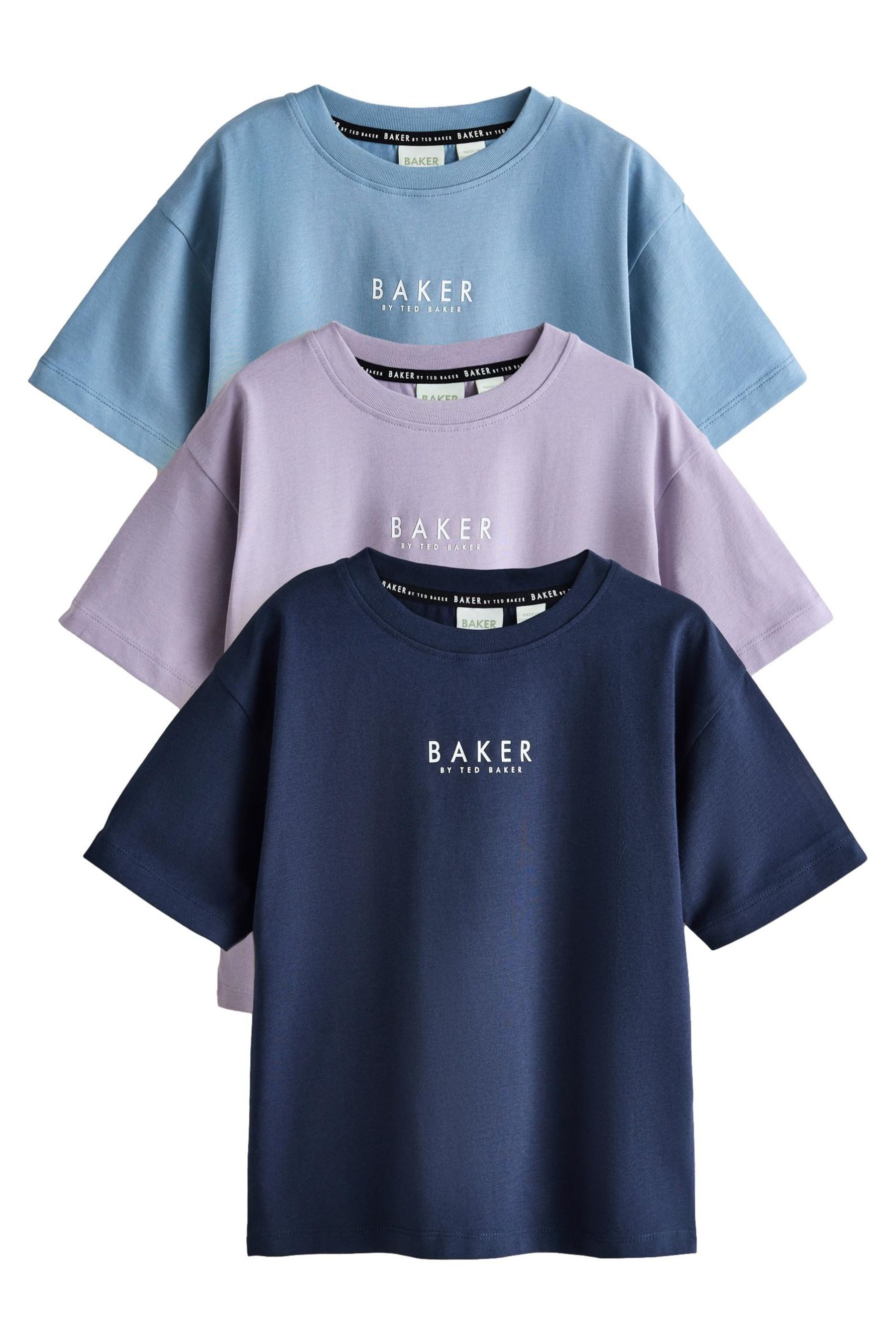 Baker by Ted Baker T-Shirt Baker by Ted Baker T-Shirts im 3er-Pack (3-tlg)