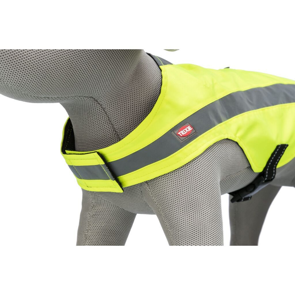 TRIXIE Hundewarnweste Sicherheitsweste - neongelb - 25 cm