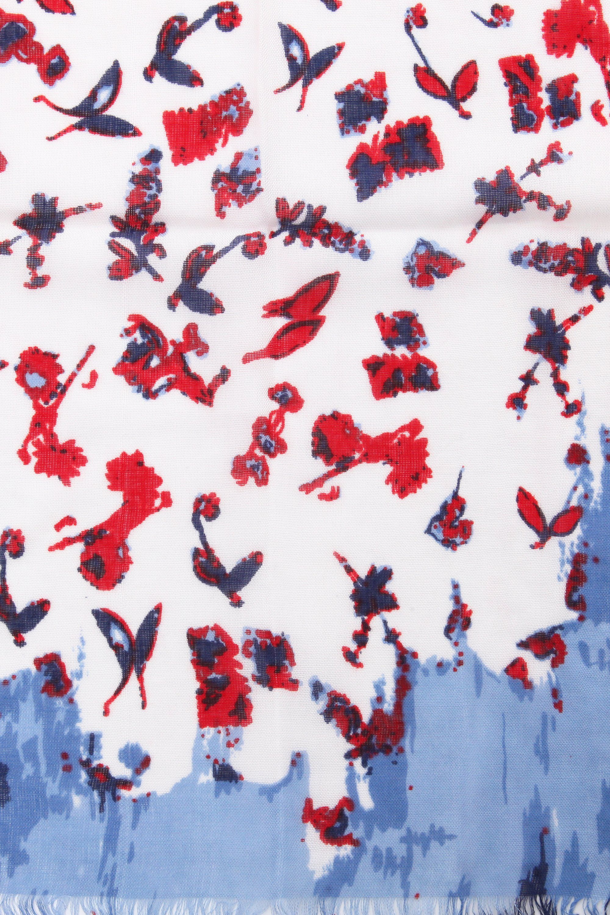 COLLEZIONE ALESSANDRO Modeschal Daria, (1-St), mit abstrakten Blumen