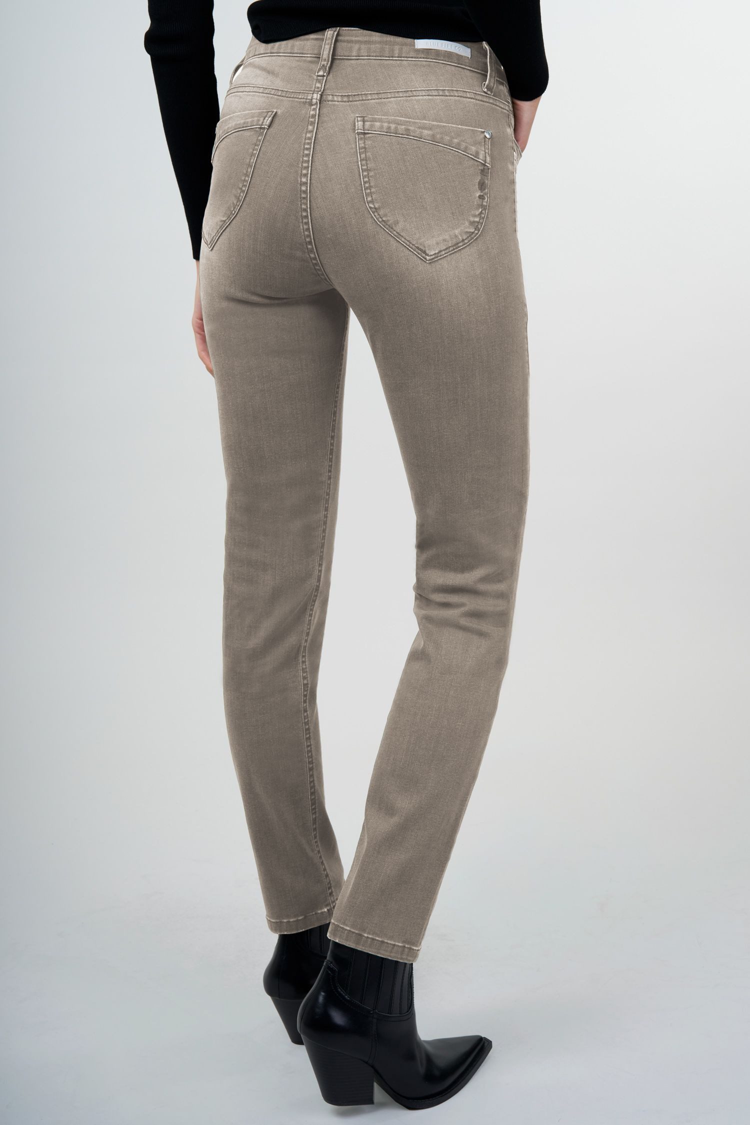 BLUE FIRE Stretch-Jeans BLUE FIRE NANCY stone 1001.4190 - COLOR DENIM
