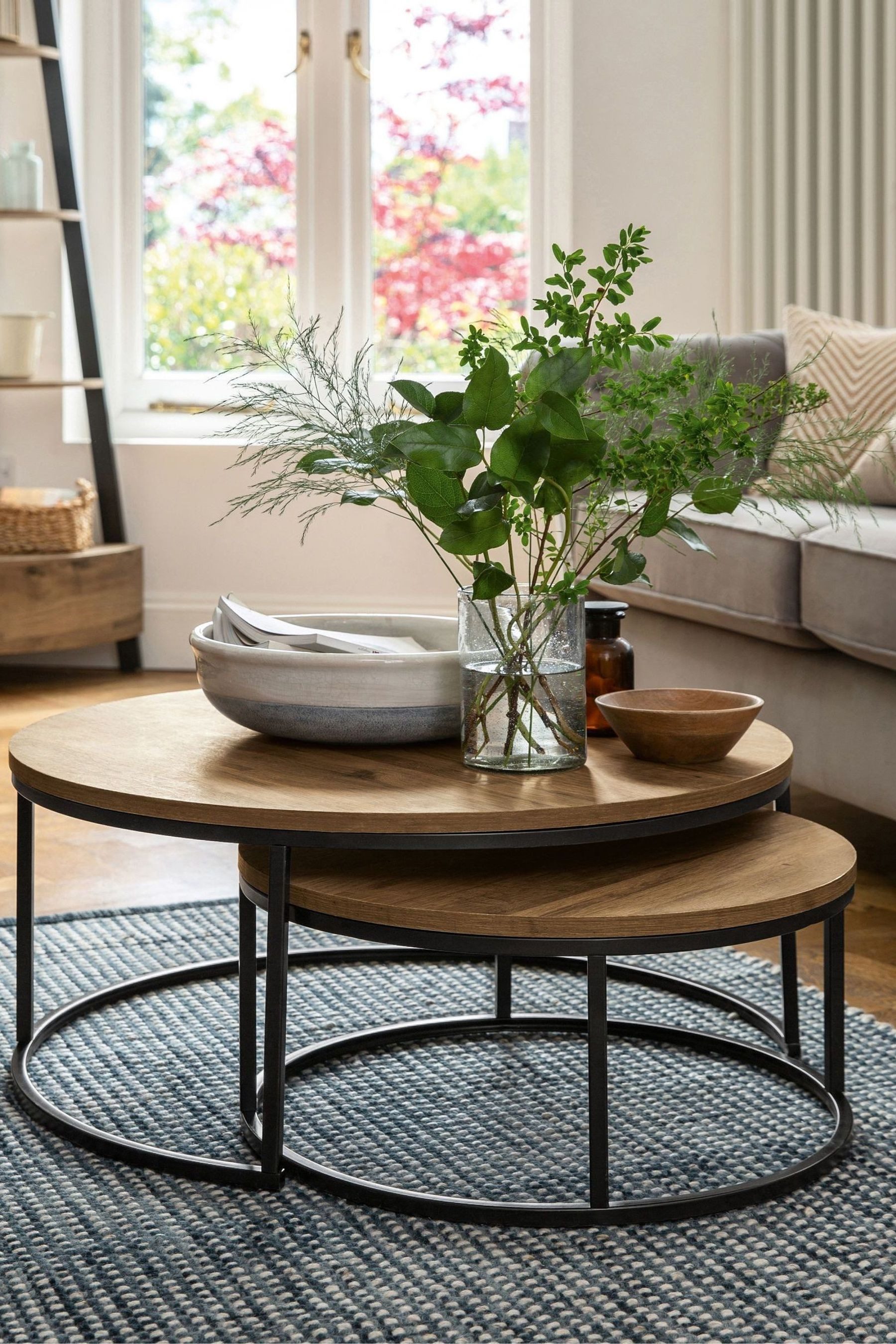 Next Couchtisch »Bronx« Couchtisch in Eichenoptik (2er-Set, 1-St)