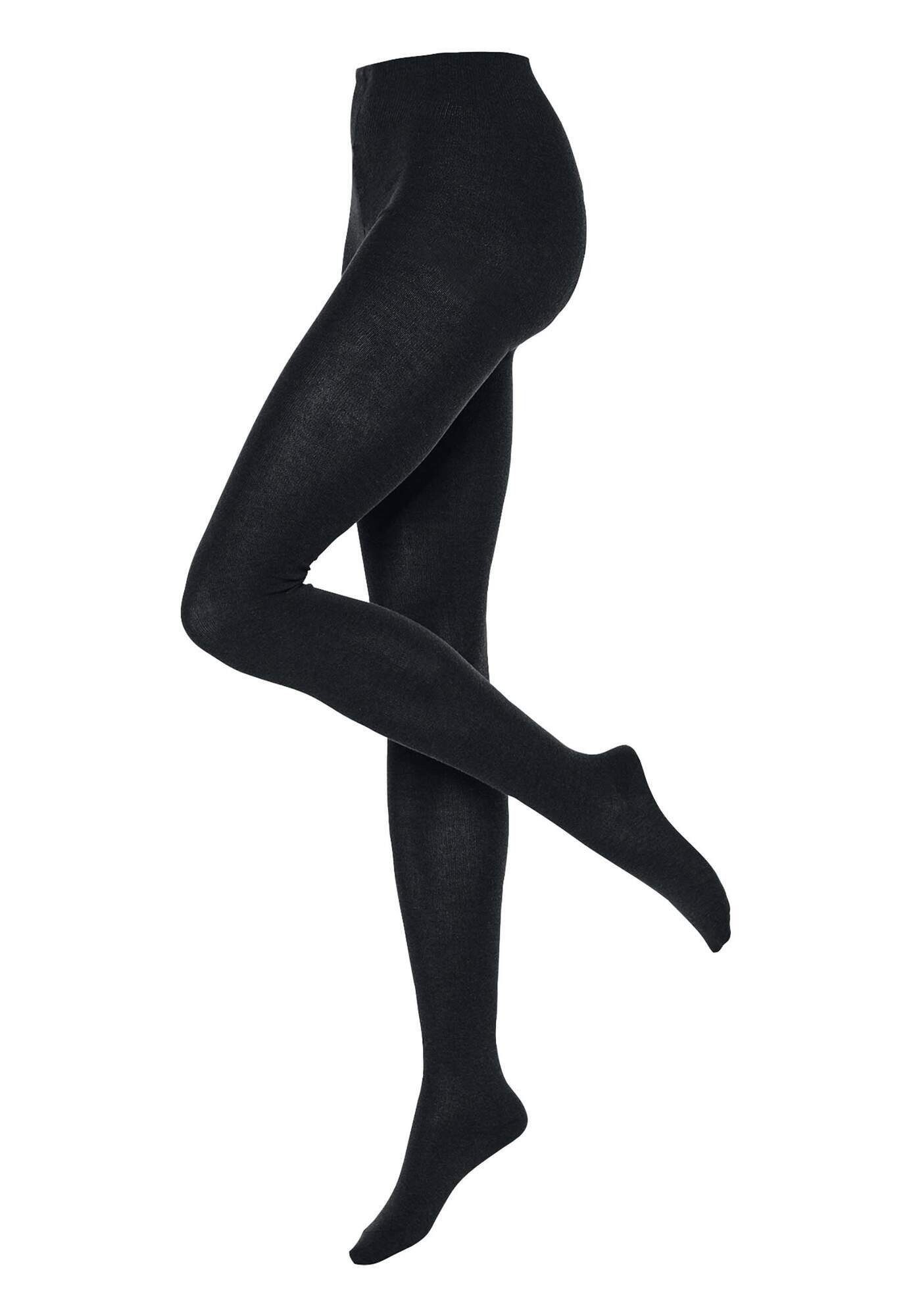 Hessnatur Strumpfhose blickdicht aus Bio-Baumwolle (1 St)