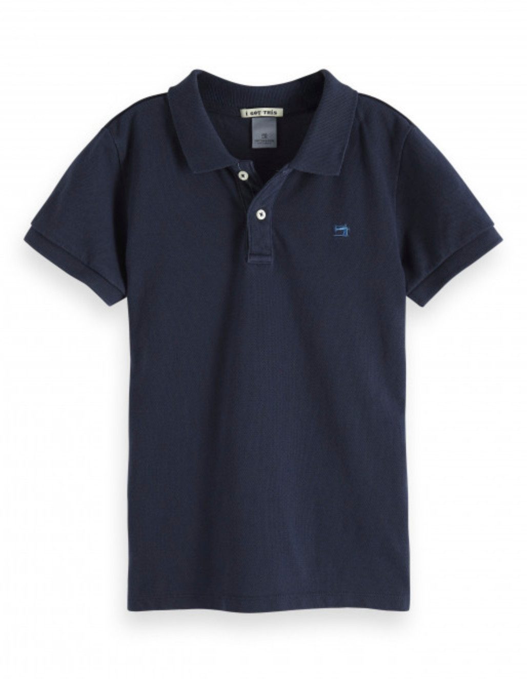 Scotch & Soda Poloshirt Scotch & Soda Jungen Poloshirt aus Baumwolle mit Stickerei