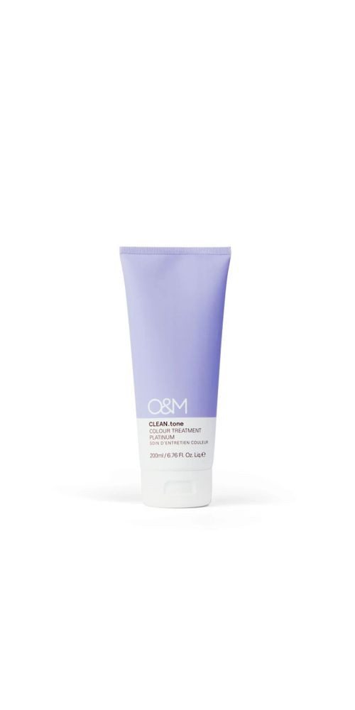 O&M Haarmaske O&M Clean Tone Color Mask Platinum 200ml