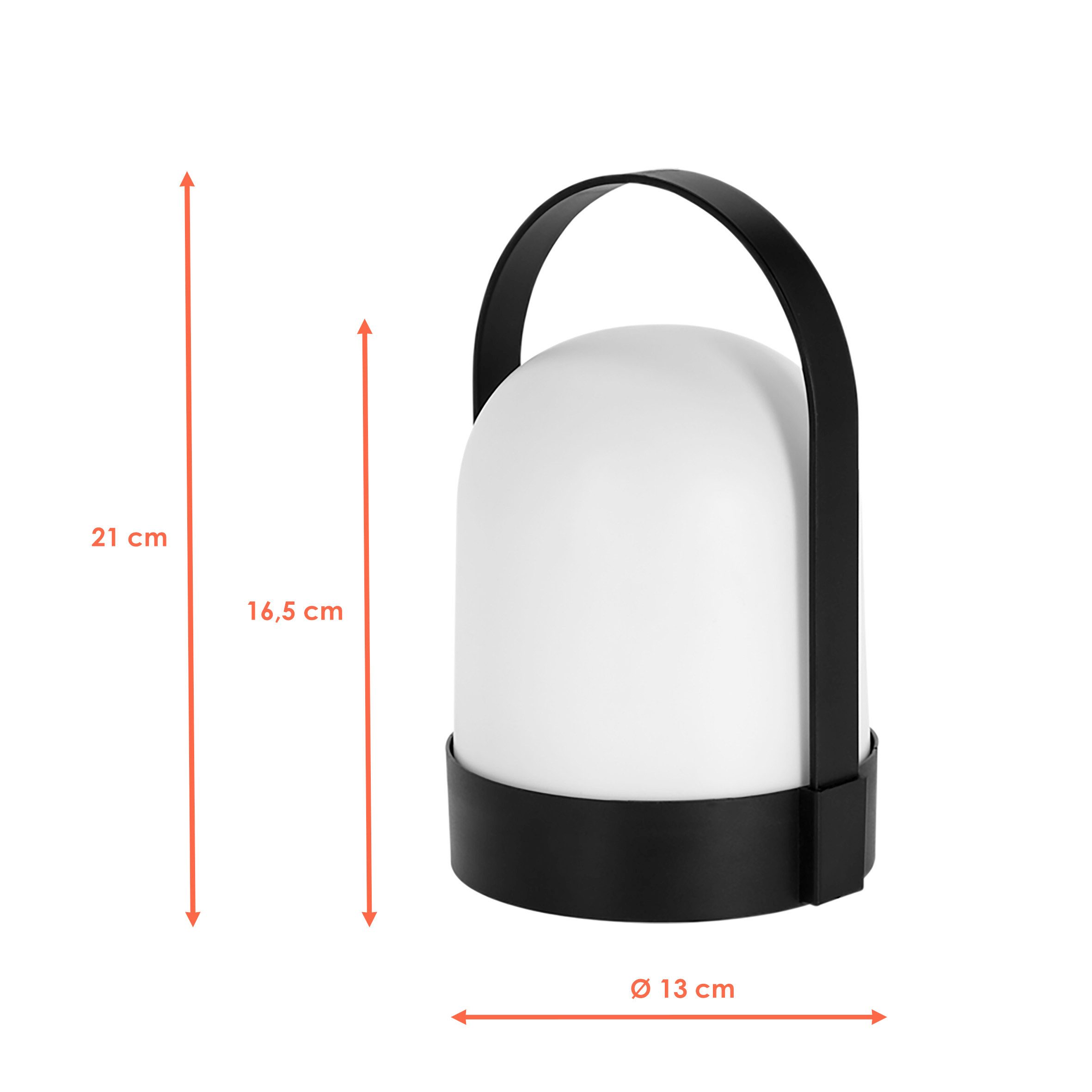 Spetebo LED Außen-Tischleuchte LED Garten Tischleuchte günstig online kaufen