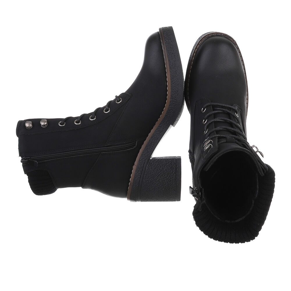 Ital-Design Damen Schnürschuhe Freizeit Schnürstiefelette (88519556) Blocka günstig online kaufen