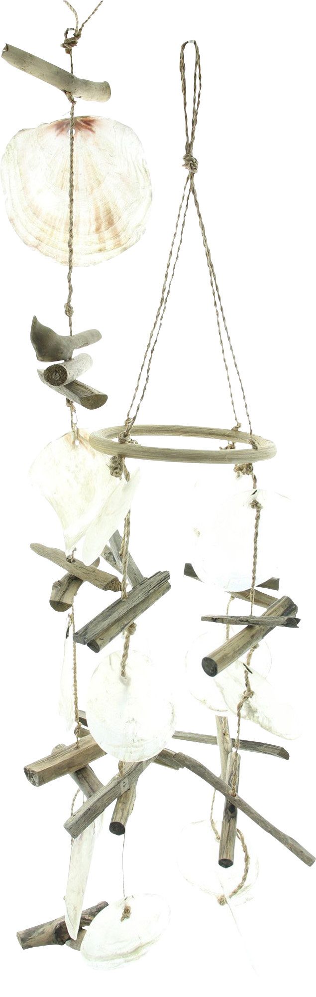 Dekohänger Windspiel "Capiz" 2er-Set
