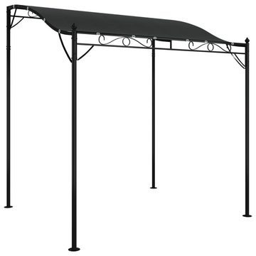vidaXL Pavillon Markise Anthrazit 2x2,3 m 180 gm² Stoff und Stahl Pavillon
