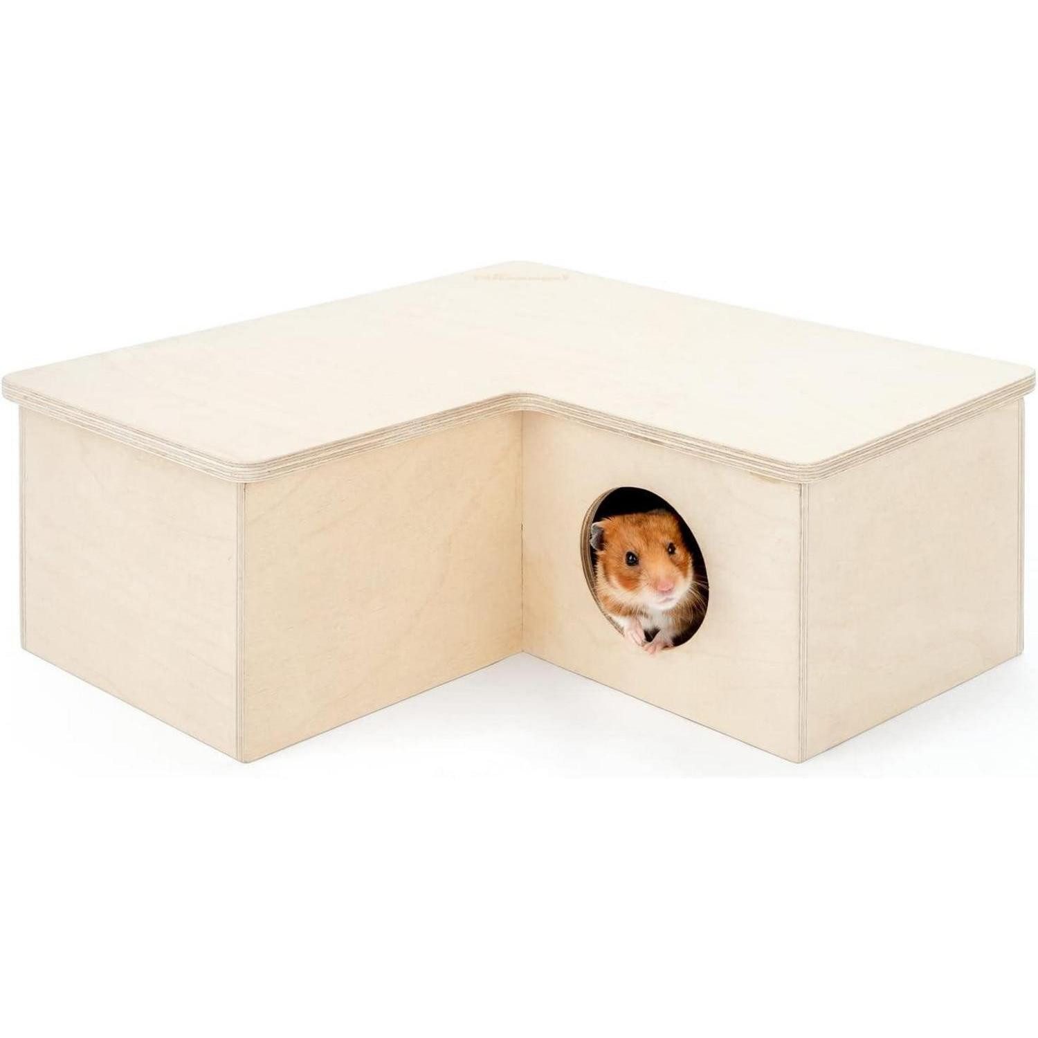 LuxusKollektion Kleintierhaus Hamsterhaus Mehrkammer Labyrinth Verstecke Tunnel 3-Zimmer Groß