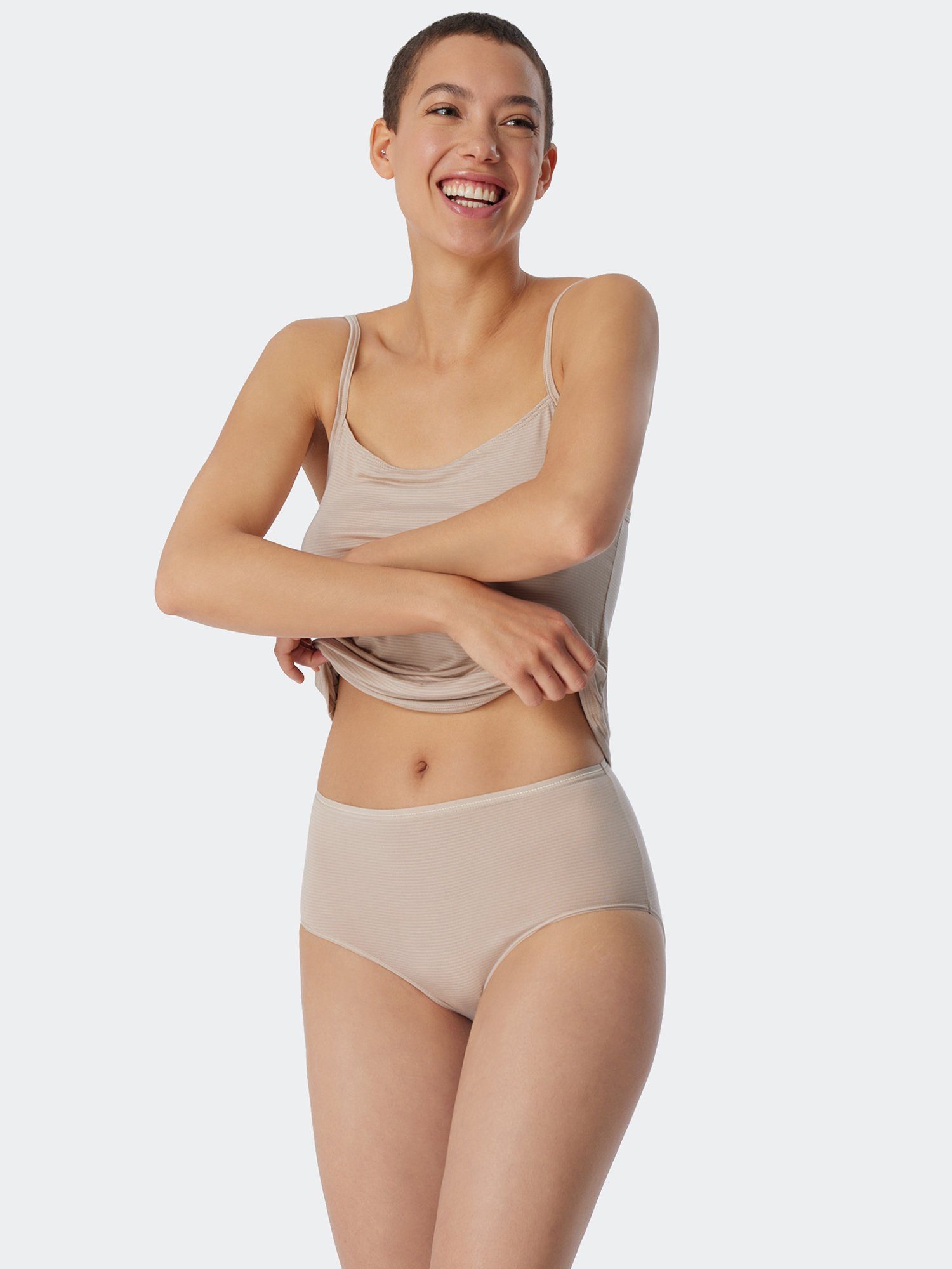 Schiesser Midislip "Modal Essentials" 2er Pack, Glanzgarn-Details, weicher günstig online kaufen