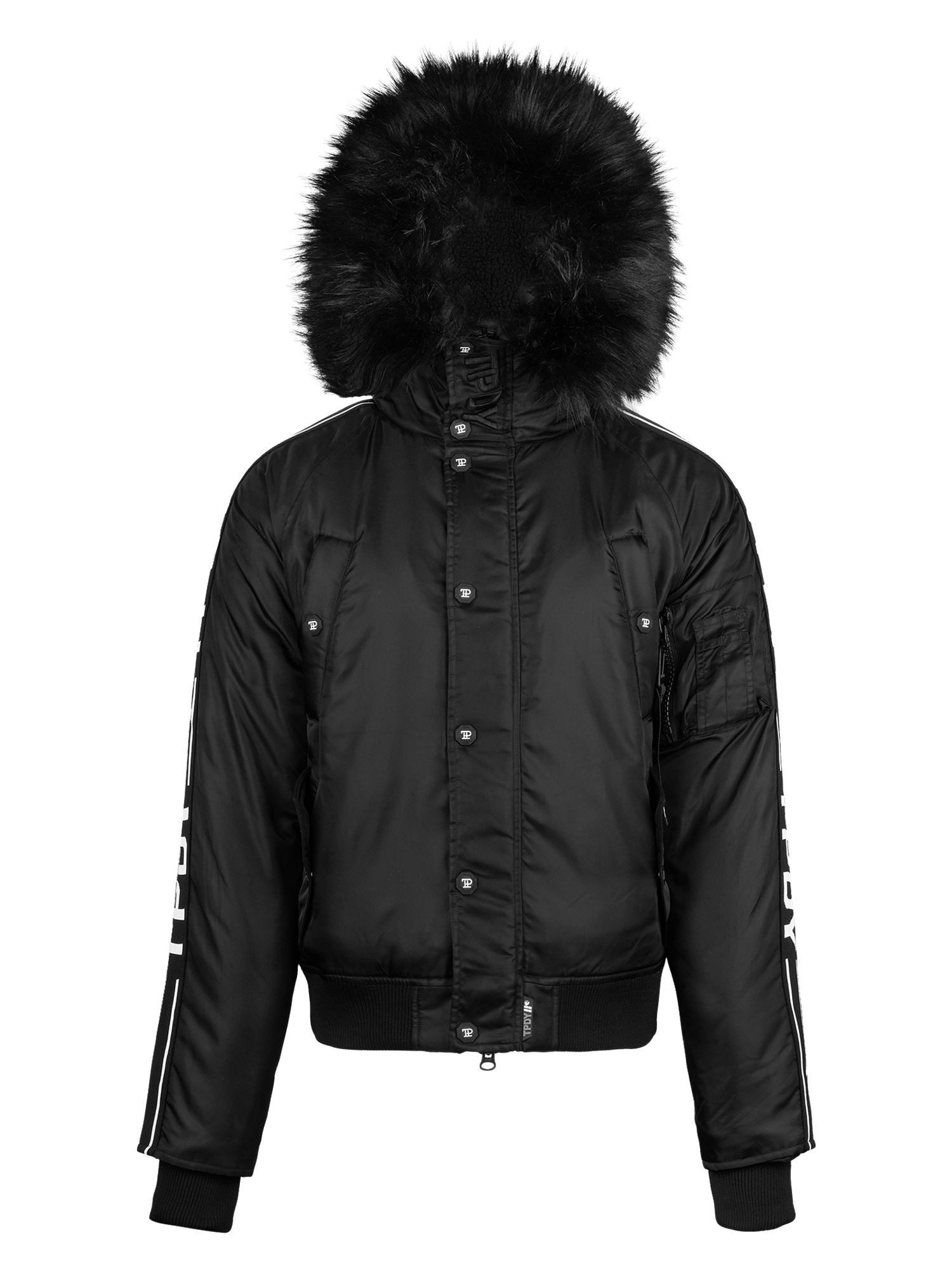 trueprodigy Bomberjacke Jonathan Teddy Stoff Kapuze günstig online kaufen