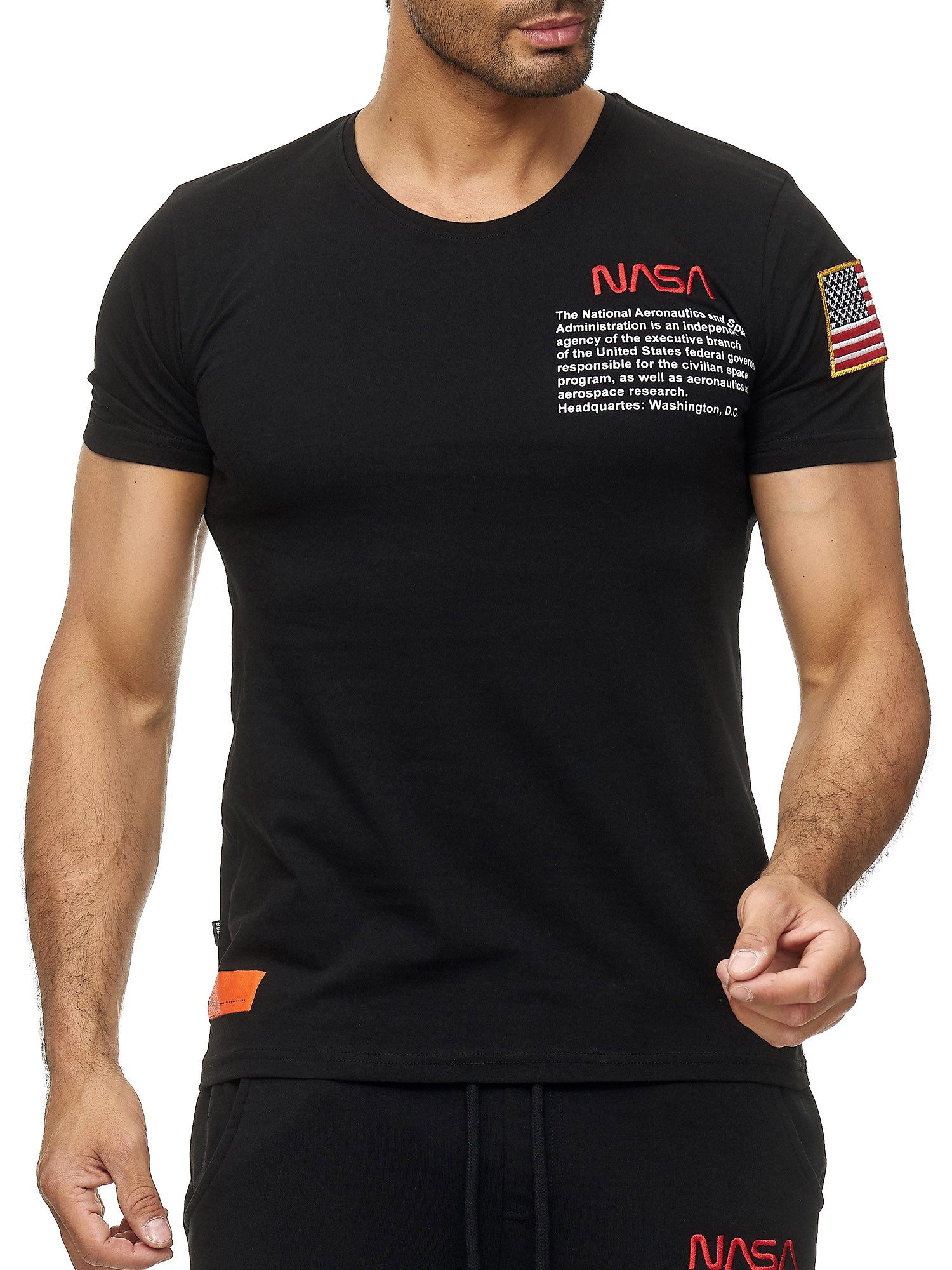 RedBridge T-Shirt mit Brustprint – Rundhals, günstig online kaufen