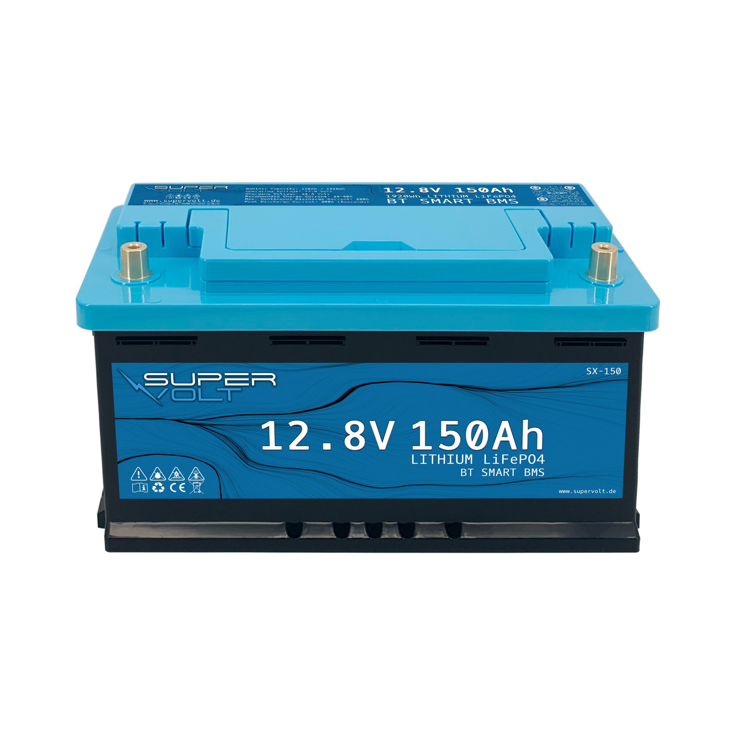 120AH LIFEPO4 12V 100Ah Lithium Batterie Akku BMS Für RV Solar