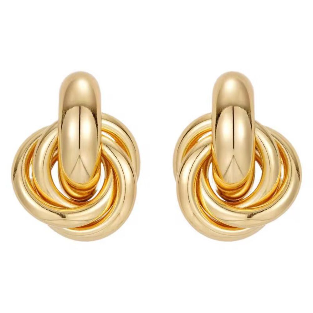 ROUGEMONT Ohrstecker-Set Knoten Ohrstecker Hypoallergen Trend, günstig online kaufen