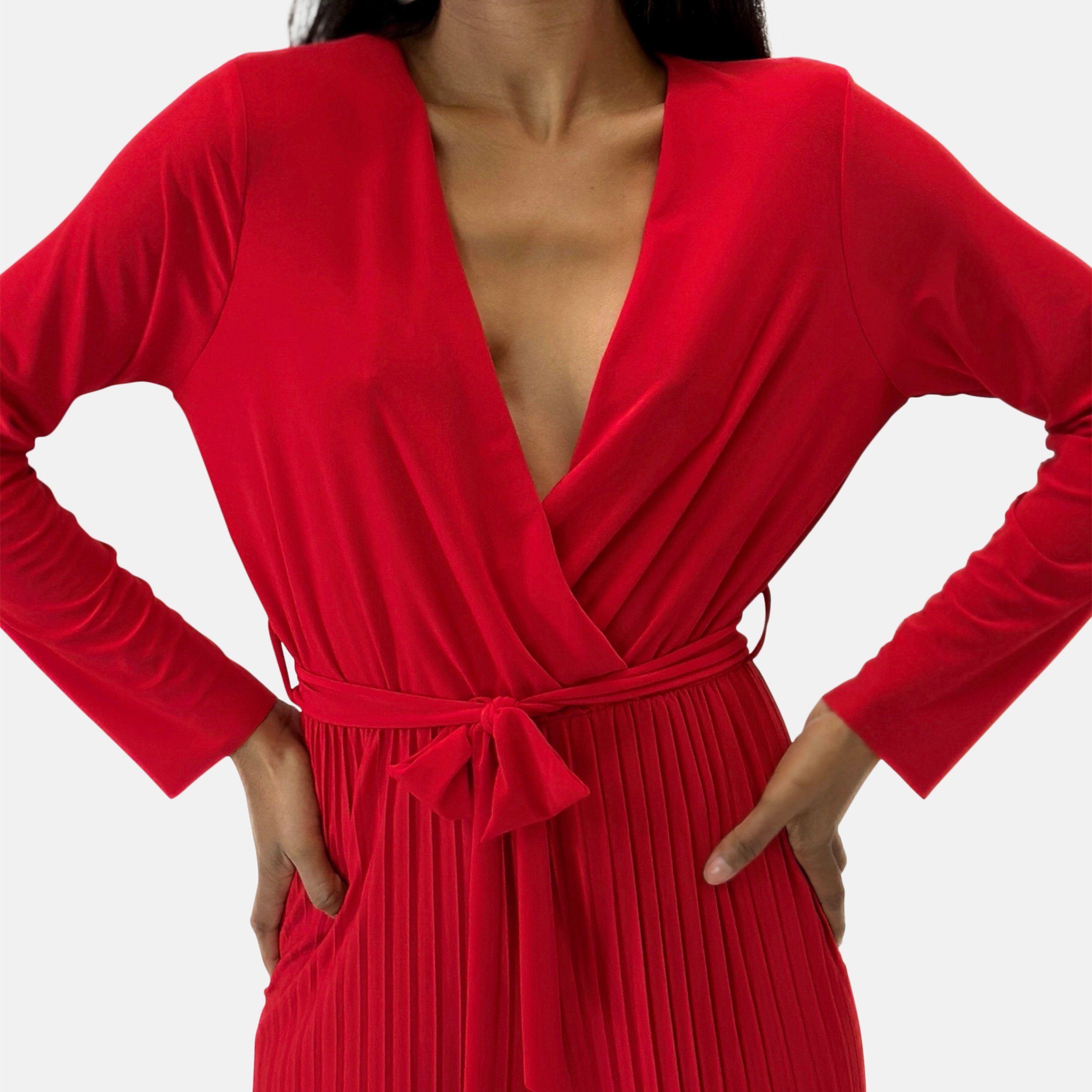 Elara Jumpsuit Elara Damen Long-Sleeve Jumpsuit günstig online kaufen