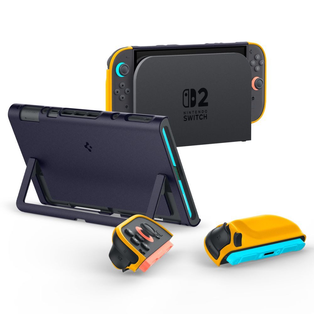 Spigen Nintendo-Schutzhülle Konsolenhülle Schutzschale Griffschutz, Präzise Ausschnitte, hoher Schutz, zweifarbig
