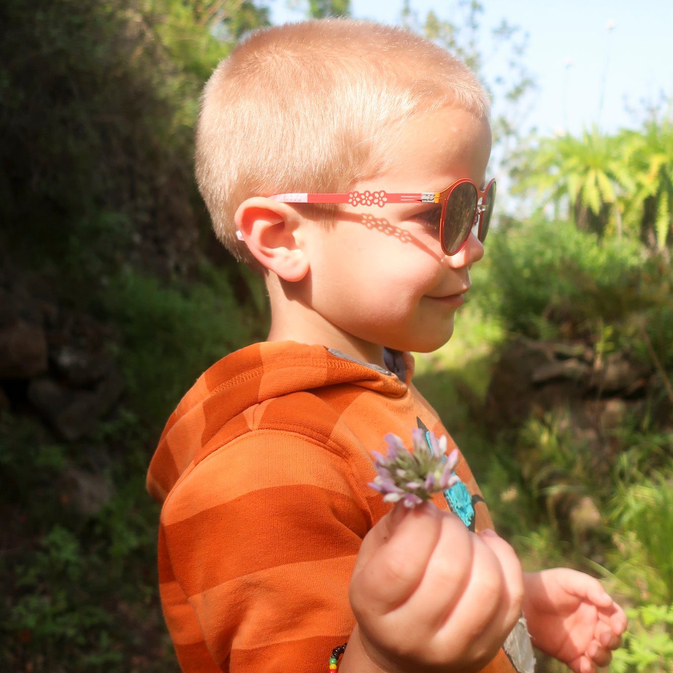 ActiveSol Sonnenbrille Kinder-Sonnenbrille Private Eyes 2-6 Jahre Metallrahmen, extra leicht
