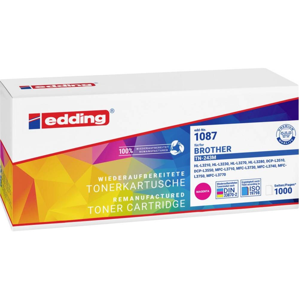 edding Tonerpatrone Tonerkartusche für TN-243M 18-1087