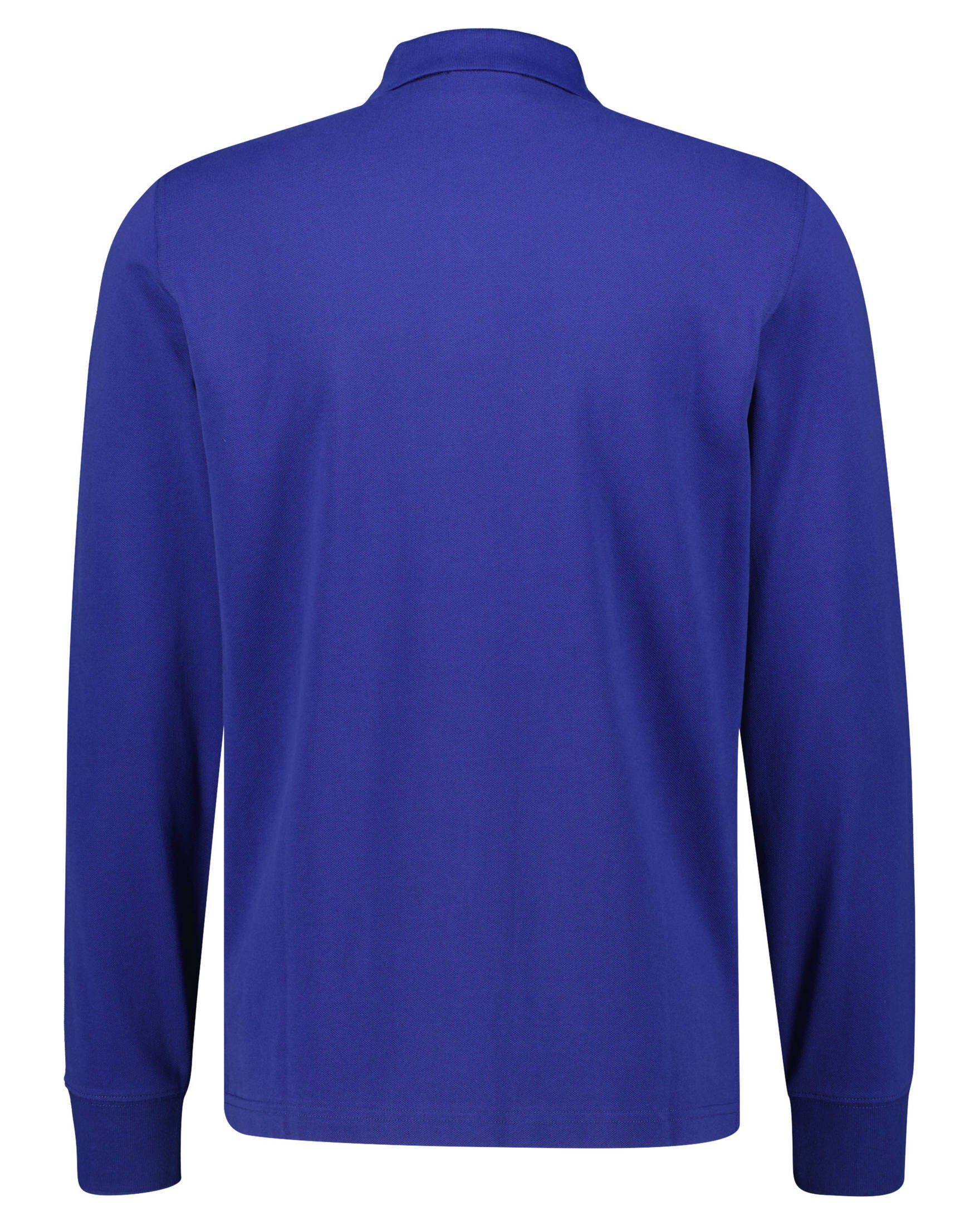 (51) (1-tlg) Herren Poloshirt blau Gant Poloshirt