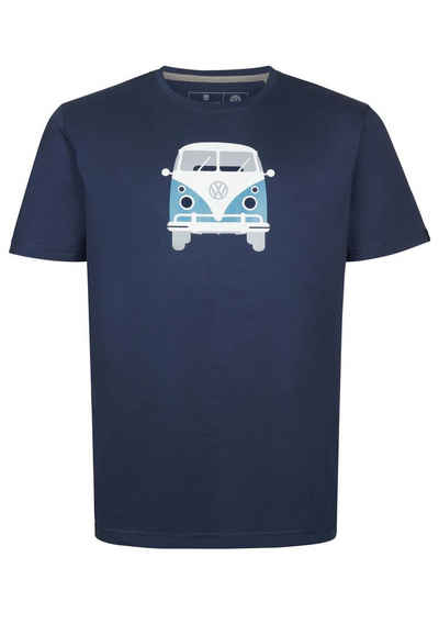 Elkline T-Shirt »Methusalem« lizenzierter VW Bulli Brust Rücken Print