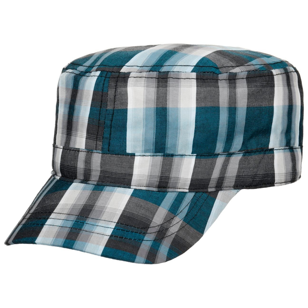 Lipodo Army Cap (1-St) Armycap mit Schirm petrol