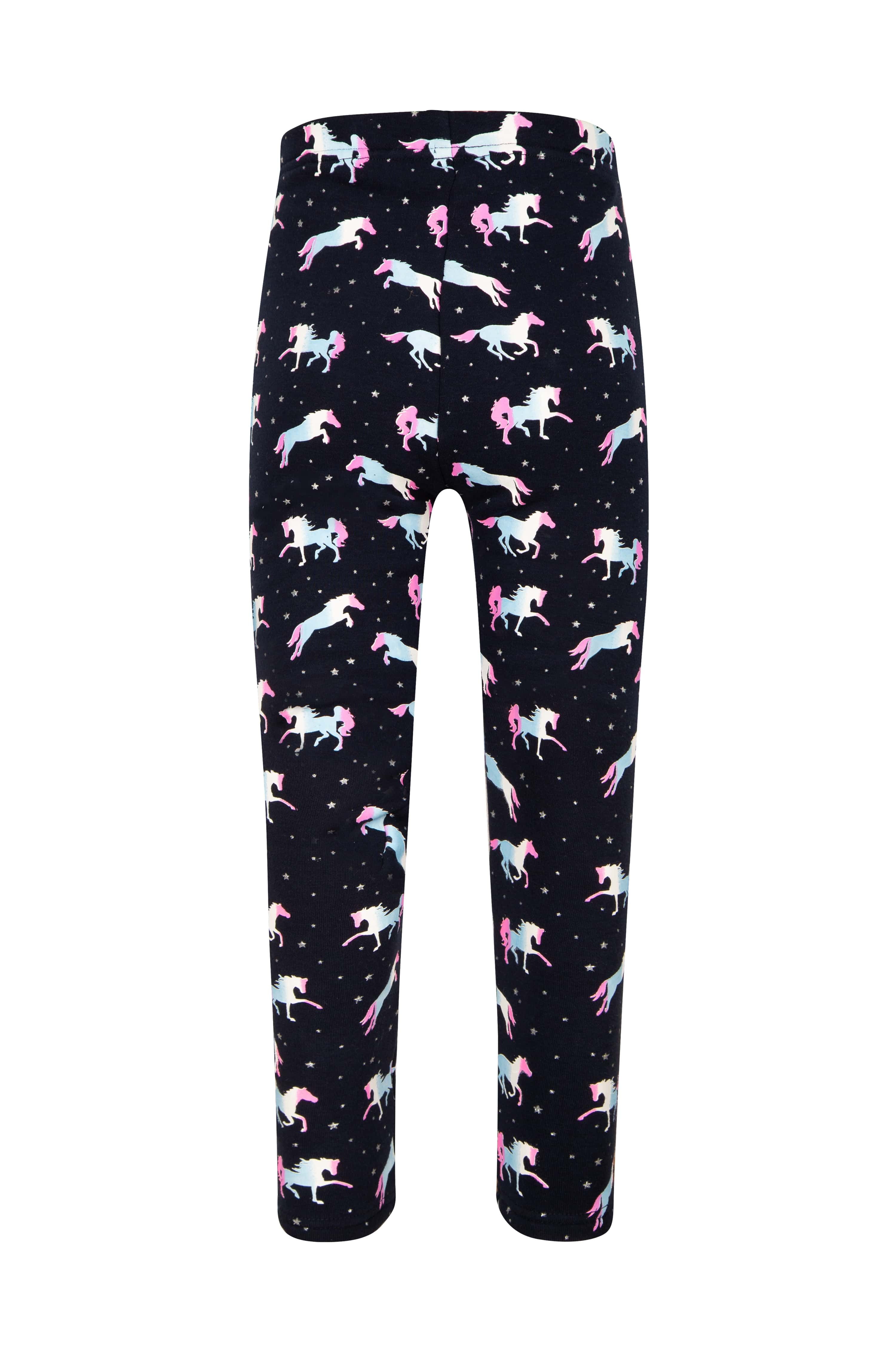 happy girls Strickleggings für kleine Pferde-Fans