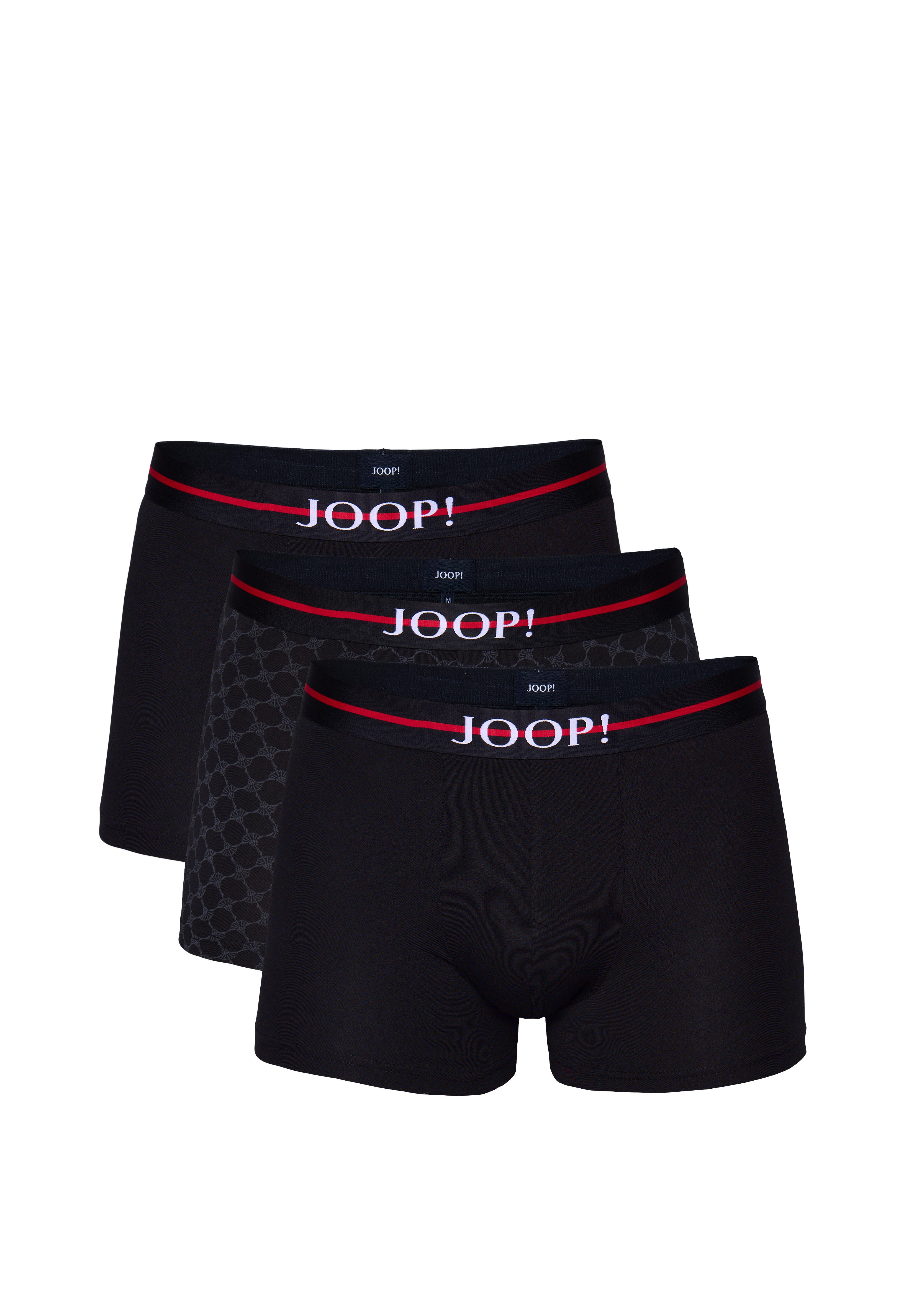 JOOP! Boxershorts Everyday (2er Pack) ohne Eingriff, elastischer Logobund, Baumwollmix