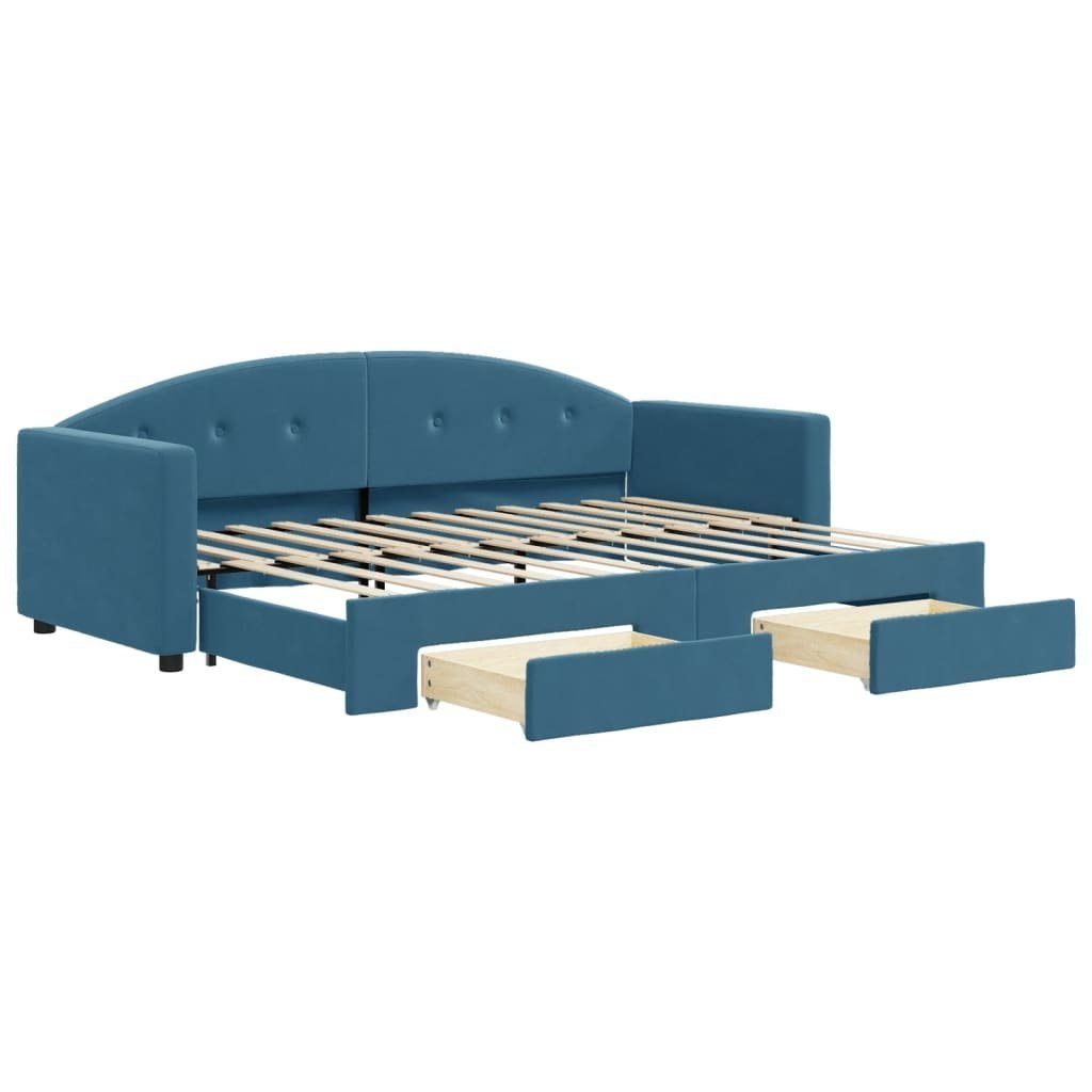 vidaXL Bett Tagesbett Ausziehbar mit Schubladen günstig online kaufen