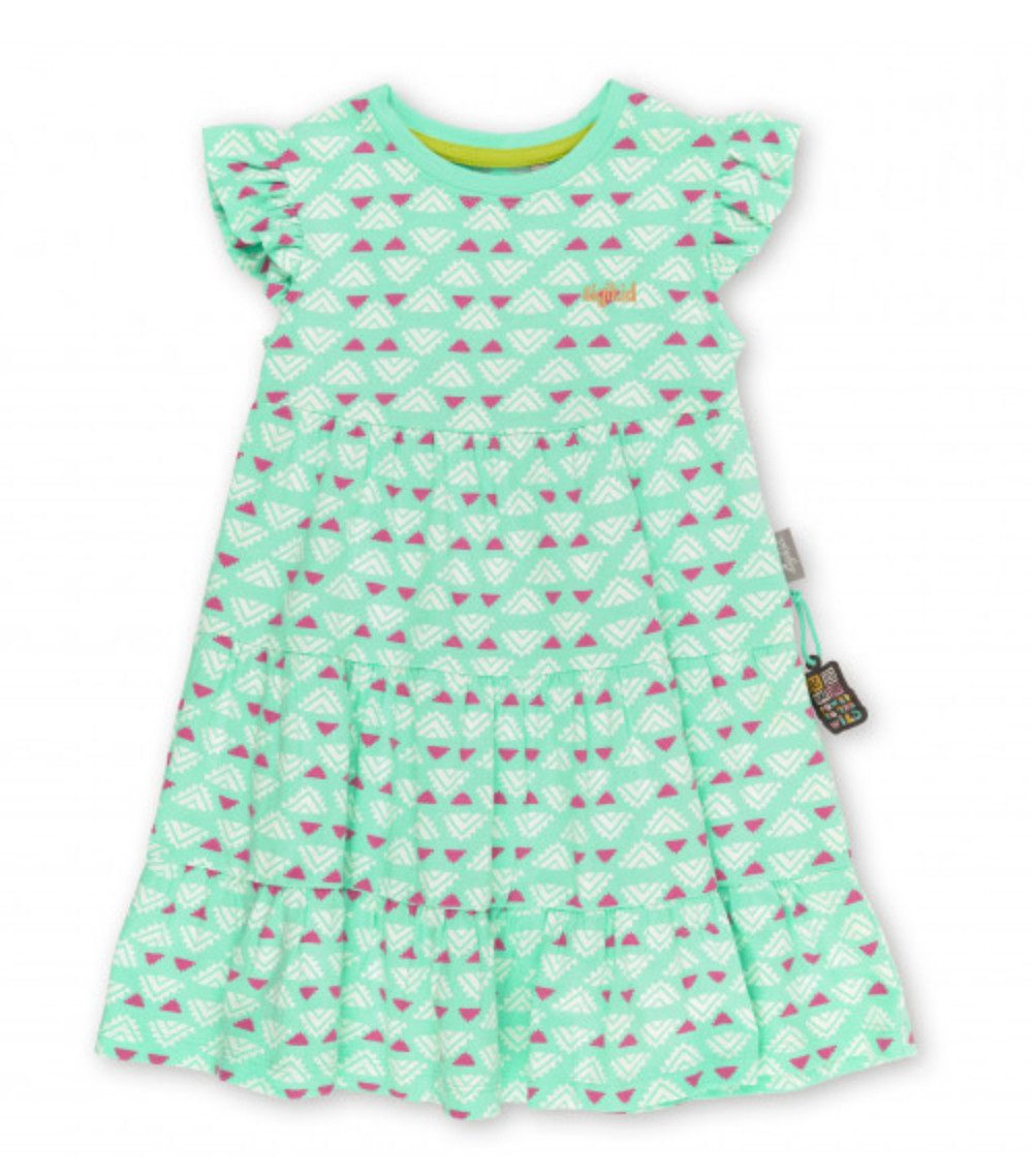 Sigikid Jerseykleid Mädchen Kleid aus Bio Baumwolle mit Muster und Flügelärmeln
