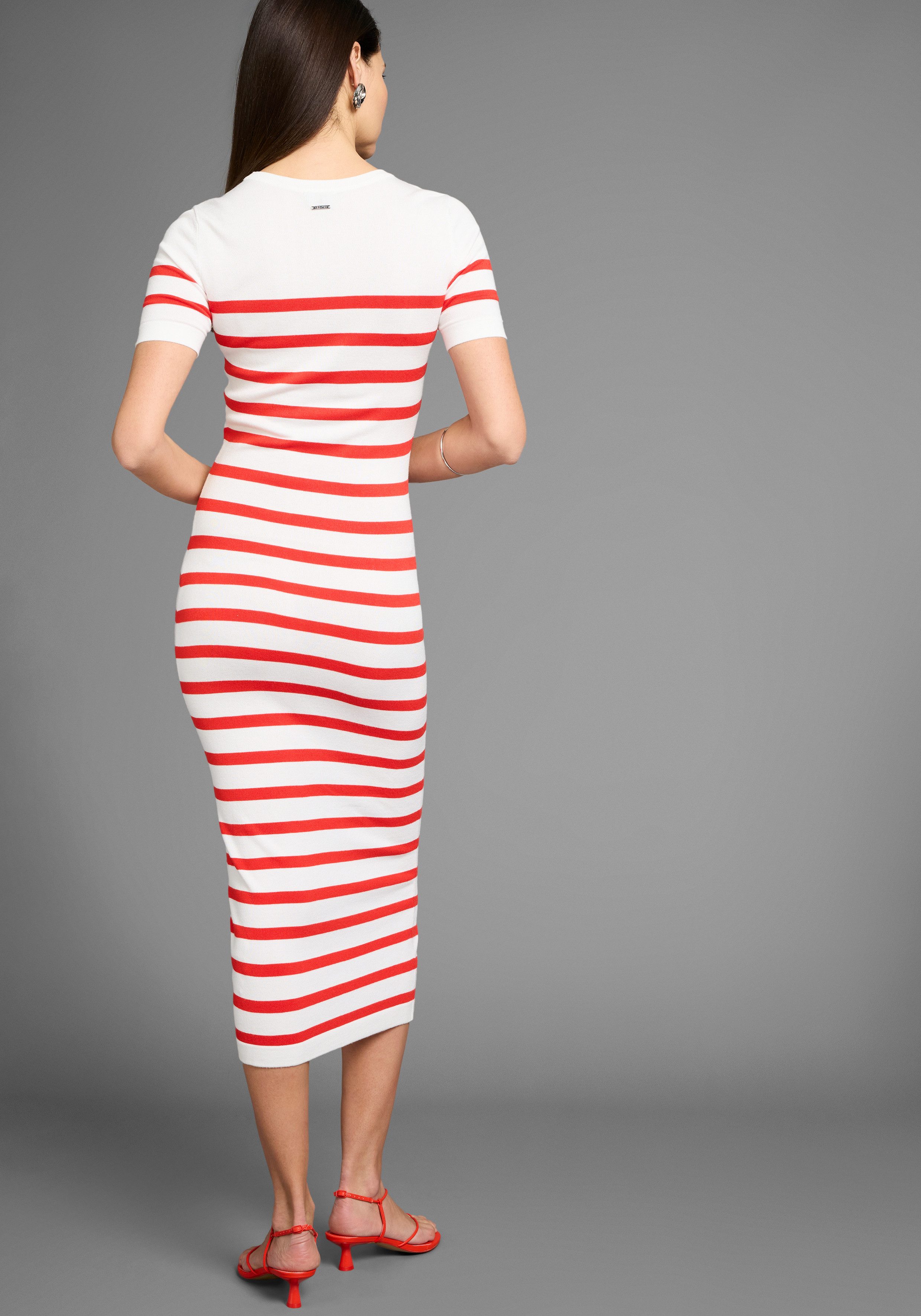 HECHTER PARIS Strickkleid mit Streifen günstig online kaufen