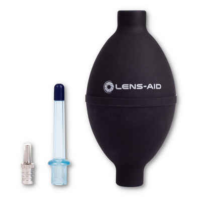 Lens-Aid Kamerazubehör-Set Großer Power-Blasebalg zur Reinigung von Kamera, Objektiv, Tastatur, (3 tlg), zwei wechselbare Düsen