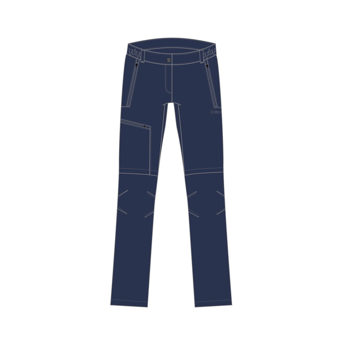 CMP Trekkinghose CMP Damen Trekkinghose Woman Zip Off Pant 34T5016 günstig online kaufen