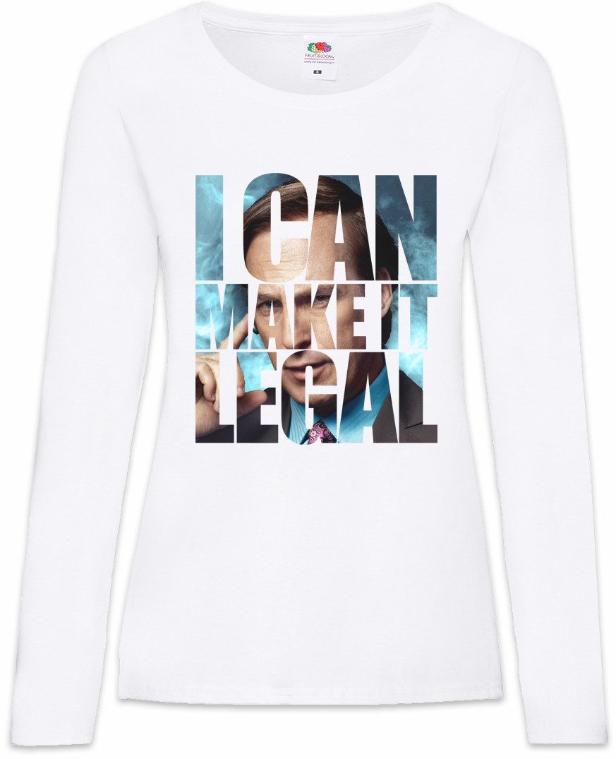 Langarmshirt I Can Make It Legal Saul Damen Langarmshirt Breaking Better TV Lawyer