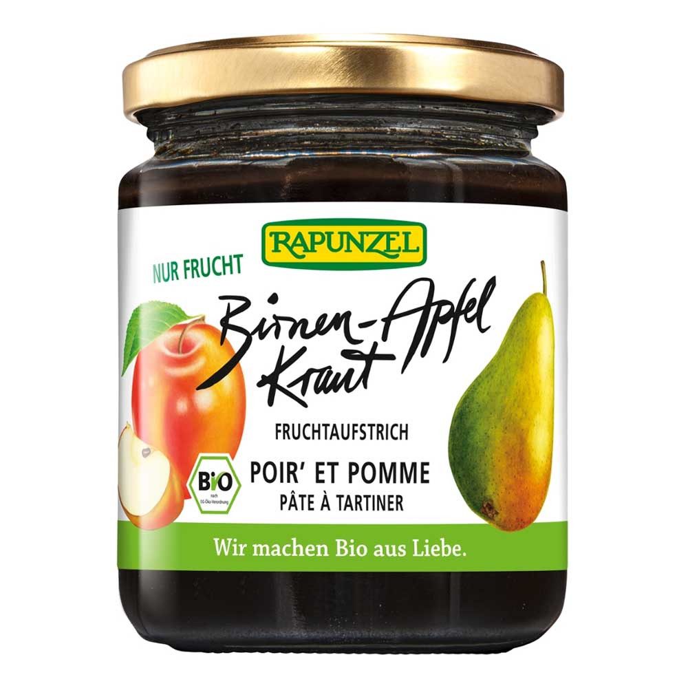 Rapunzel Obstkonserve Birnen-Apfel-Kraut 300g