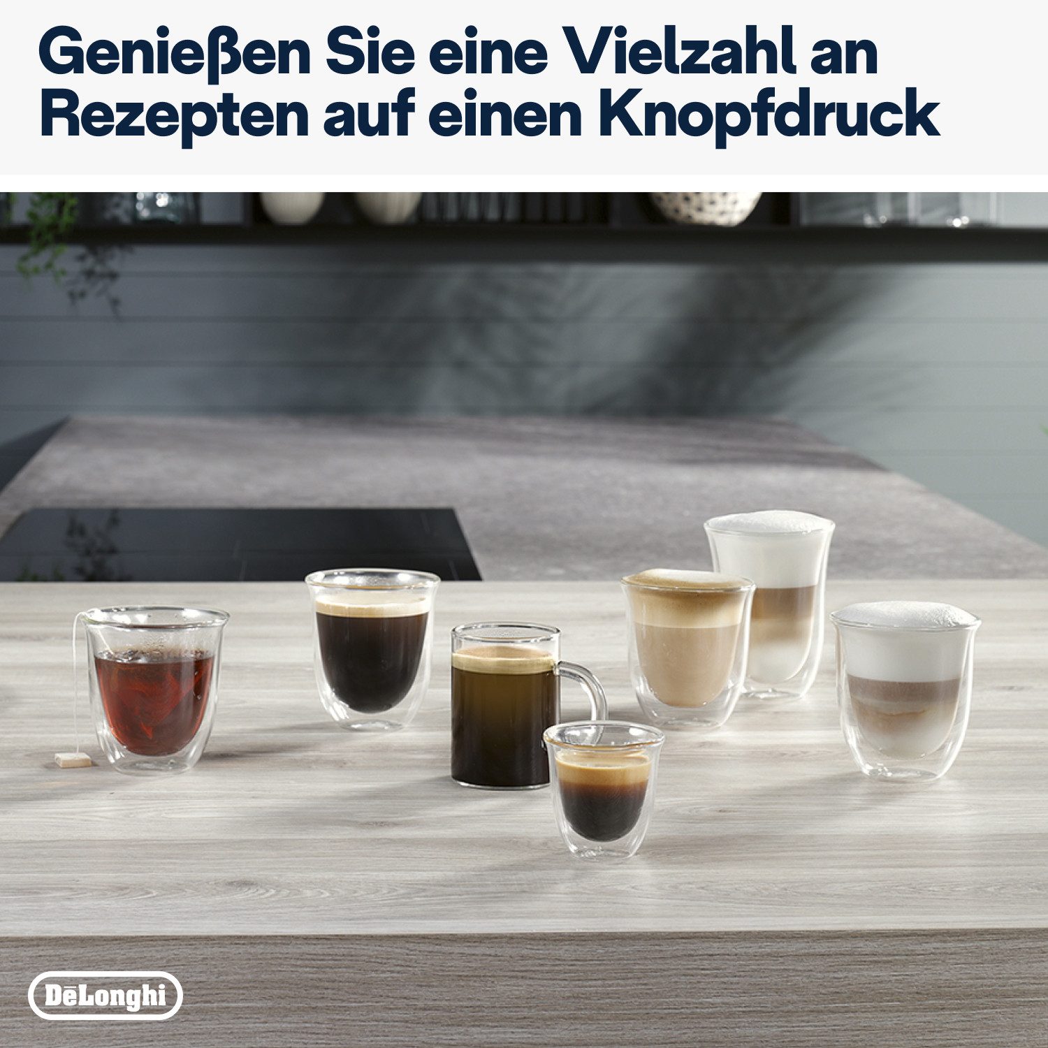 De'Longhi Kaffeevollautomat Magnifica Evo Next ECAM310.60.B - Barista-Genuss per Touch, schwarz, MyLatteFunktion, 3 Benutzerprofile, LatteCrema Milchsystem, 10  – Bild 5 von 5