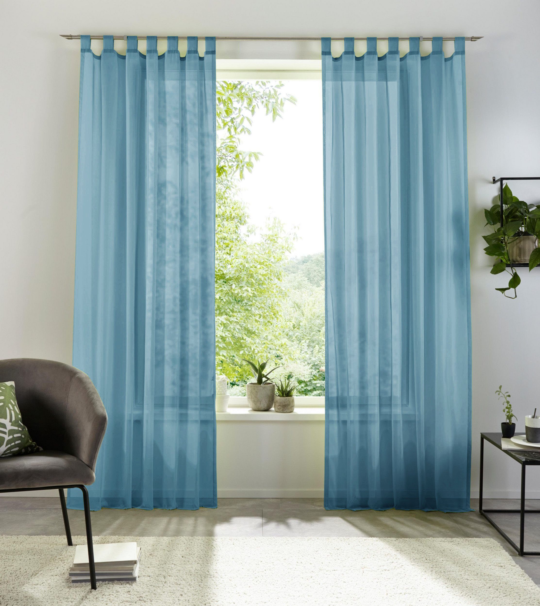 my home Gardine XANA mit Ösen, günstig online kaufen