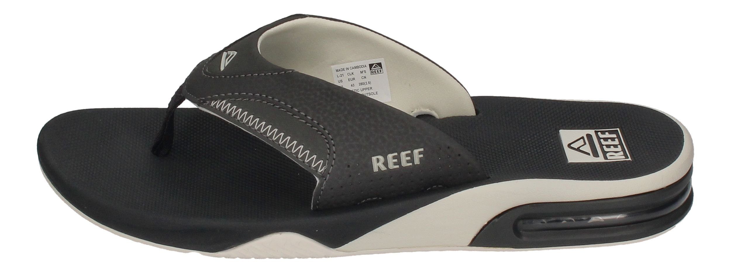 Reef Fanning Zehentrenner Raven White günstig online kaufen