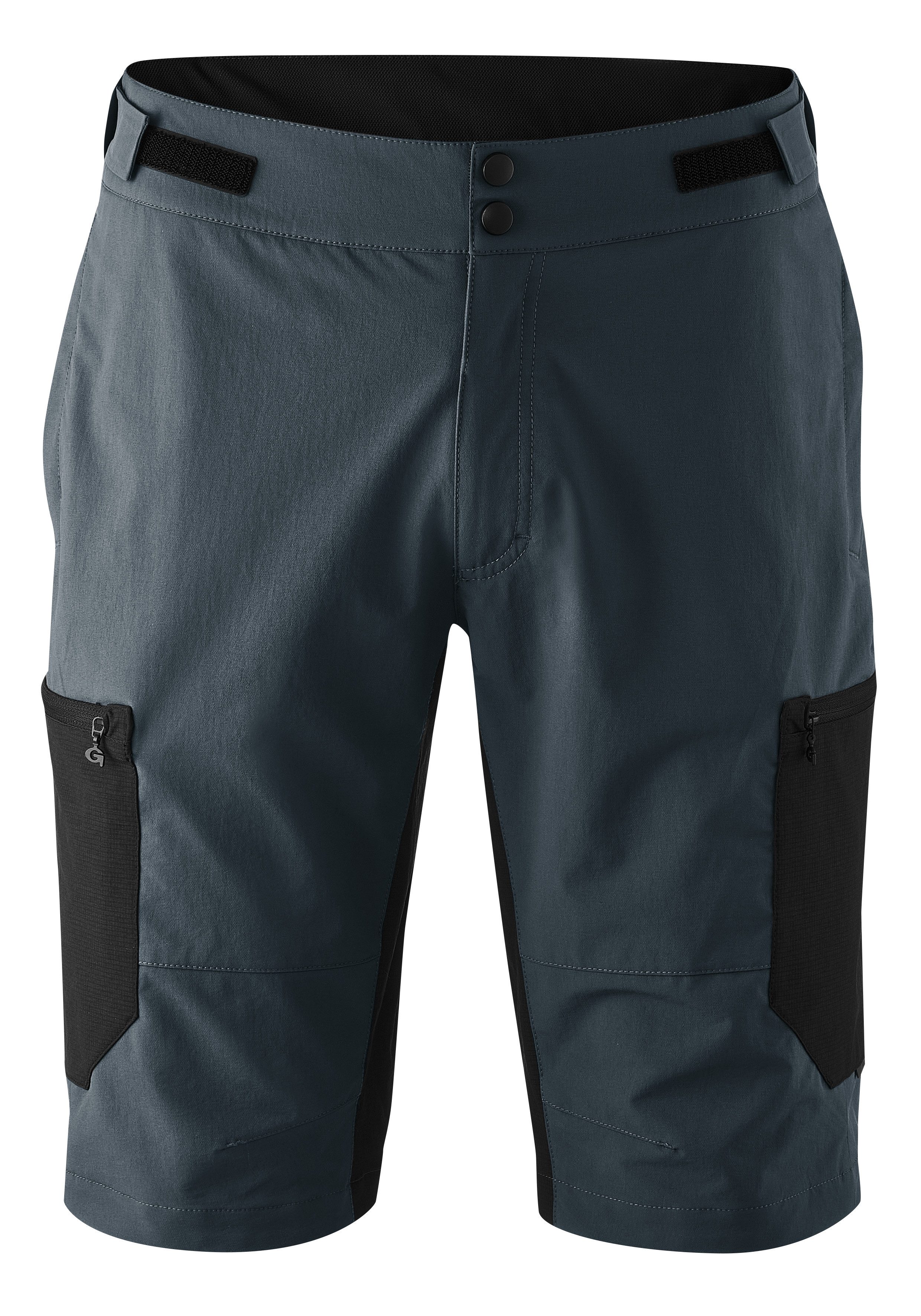 Gonso Radhose Adventure Shorts Cargo M Herren Bike-Shorts, Fahrradhose mit Sitzpolster, Bund flexibel