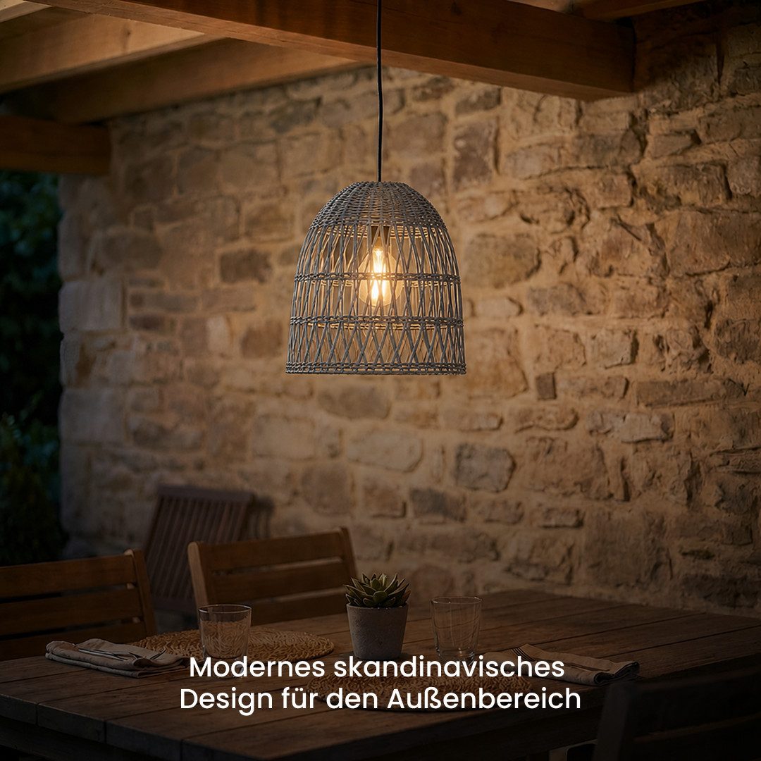 STAR TRADING LED Dekolicht Knute, Elegante Globe Optik – 3 transparente Kugeln mit Filament-LED: Stilvol
