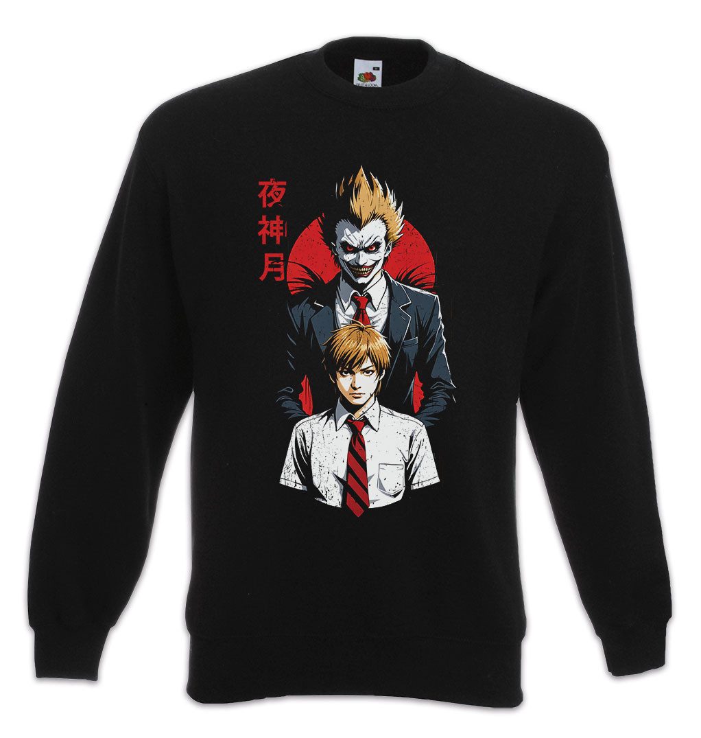 Urban Backwoods Sweatshirt Anime Note Sweatshirt Light Kira Yagami L Death günstig online kaufen