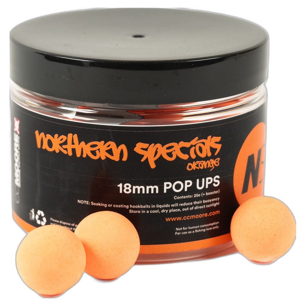CC Moore Fischboilies NS1 Pop Ups Orange 18mm