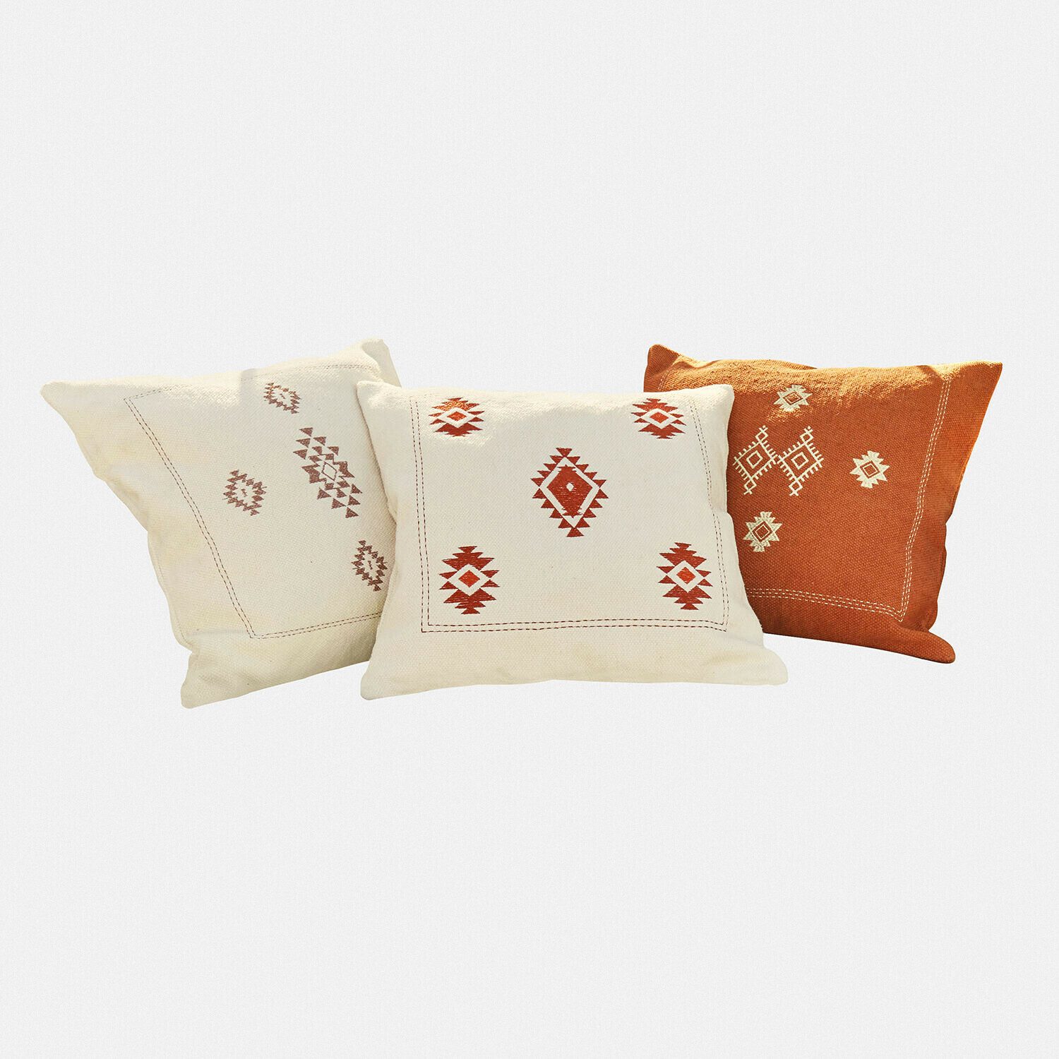Mirabeau Kissenhülle Kissenhülle 3er Set Selamir beige/orange
