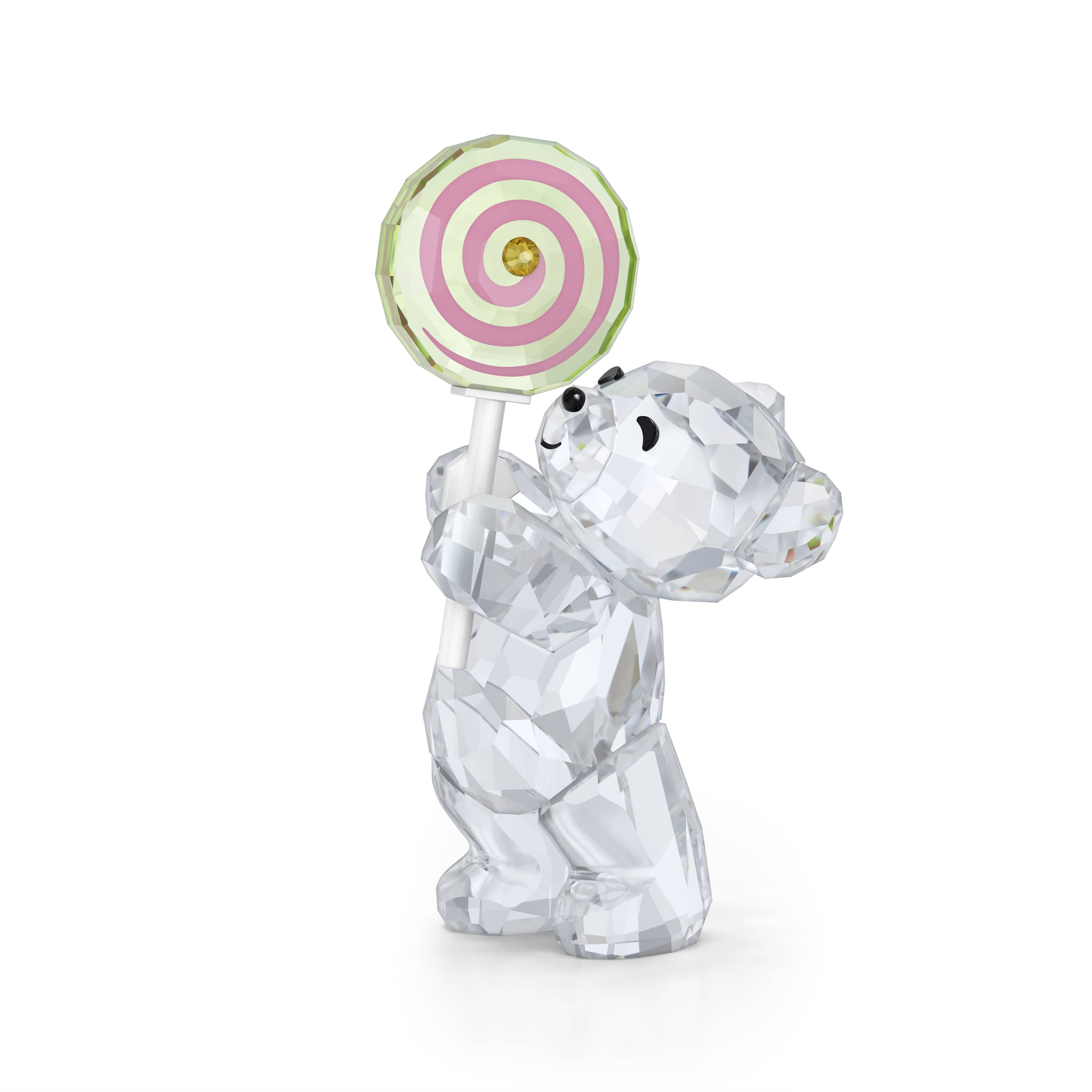 Swarovski Dekofigur Kristallfigur Sammelfigur KRIS BEAR Sweet Lollipop (1 St), Swarovski® Kristall