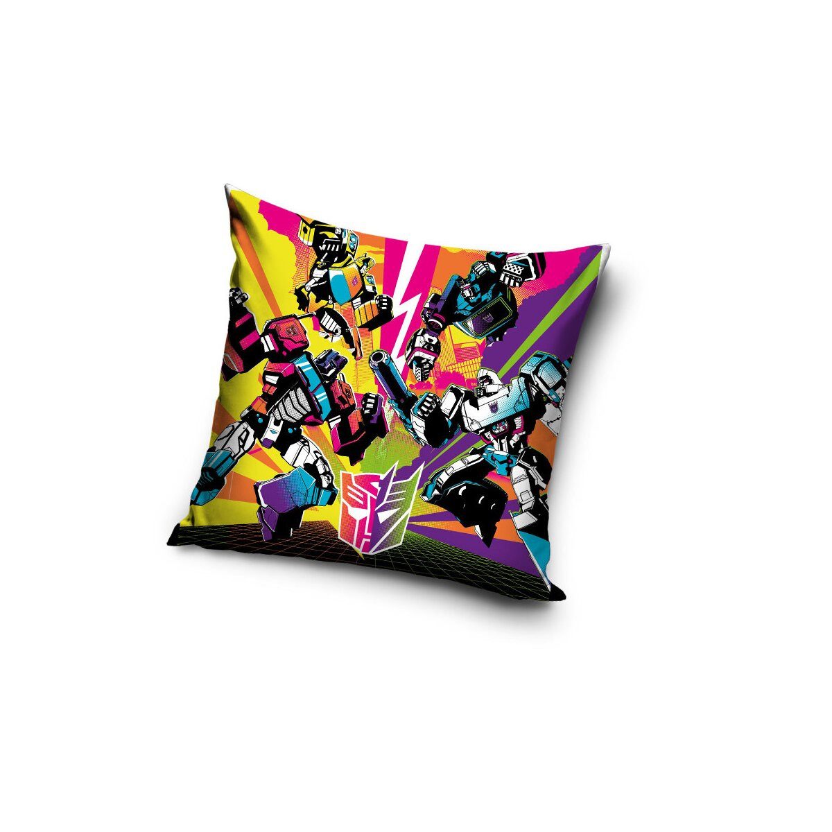 Transformers Kissenbezug Transformers Kissenbezug 40x40cm – Thunder Velours