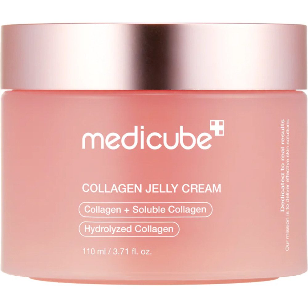 Medicube Gesichtsgel Medicube Collagen Jelly Cream 110ml, Intensive Anti-Aging-Wirkung: Nano-Collagen & Elastin