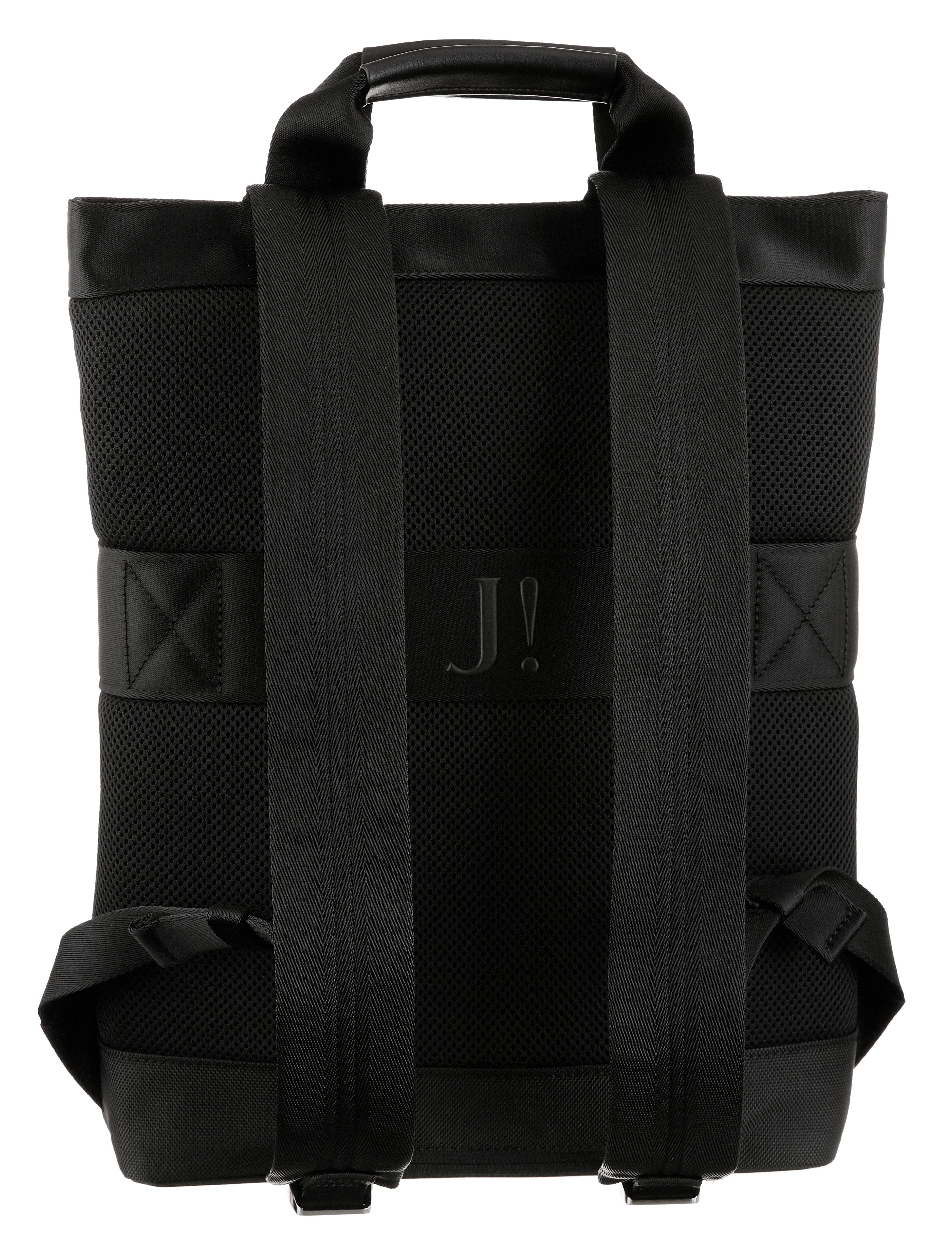 backpack mit modica svz, falk Reißverschluss-Vortasche Jeans Cityrucksack Joop black