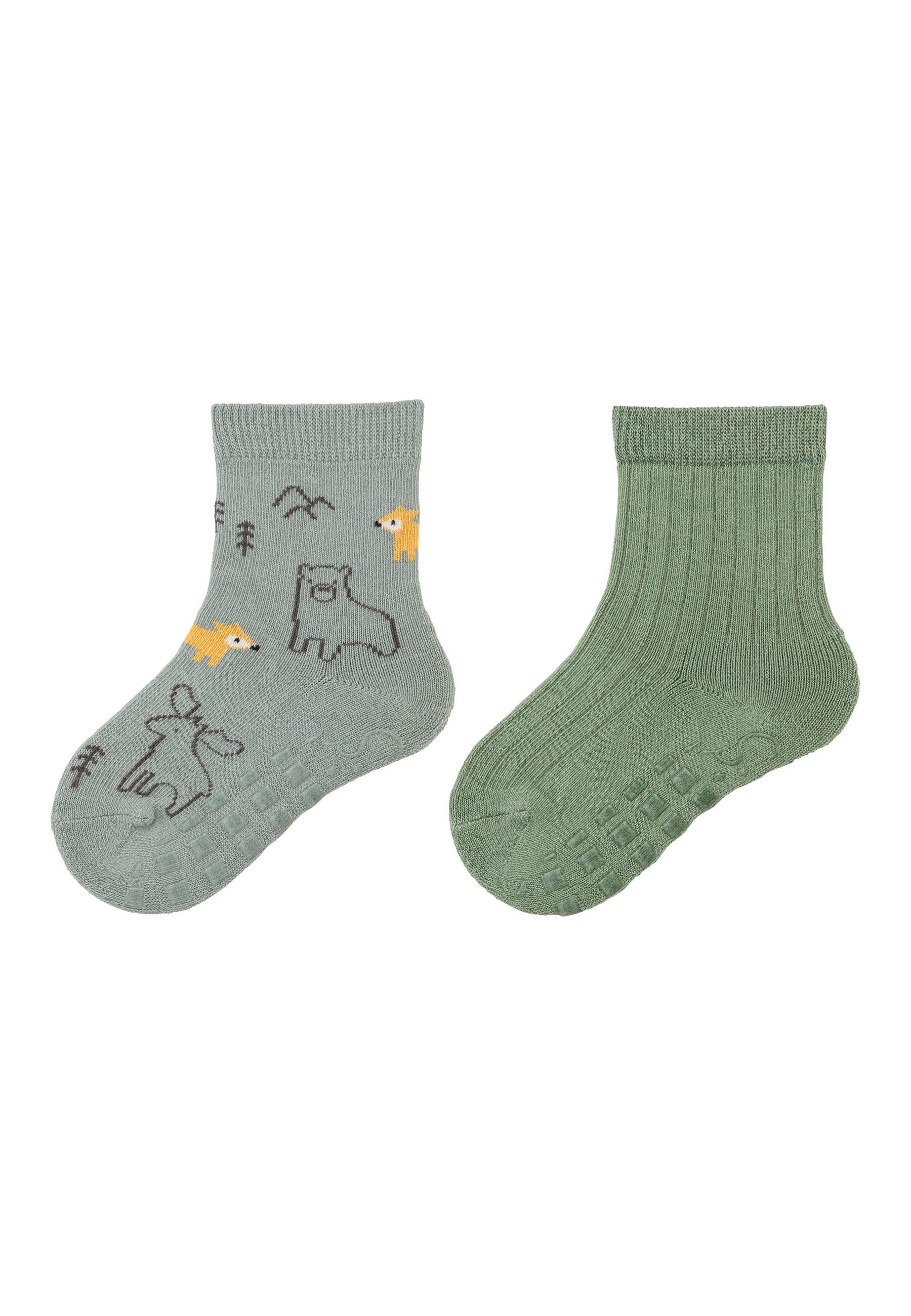 ABS-Socken ABS Socken Waldtiere, 2er-Pack