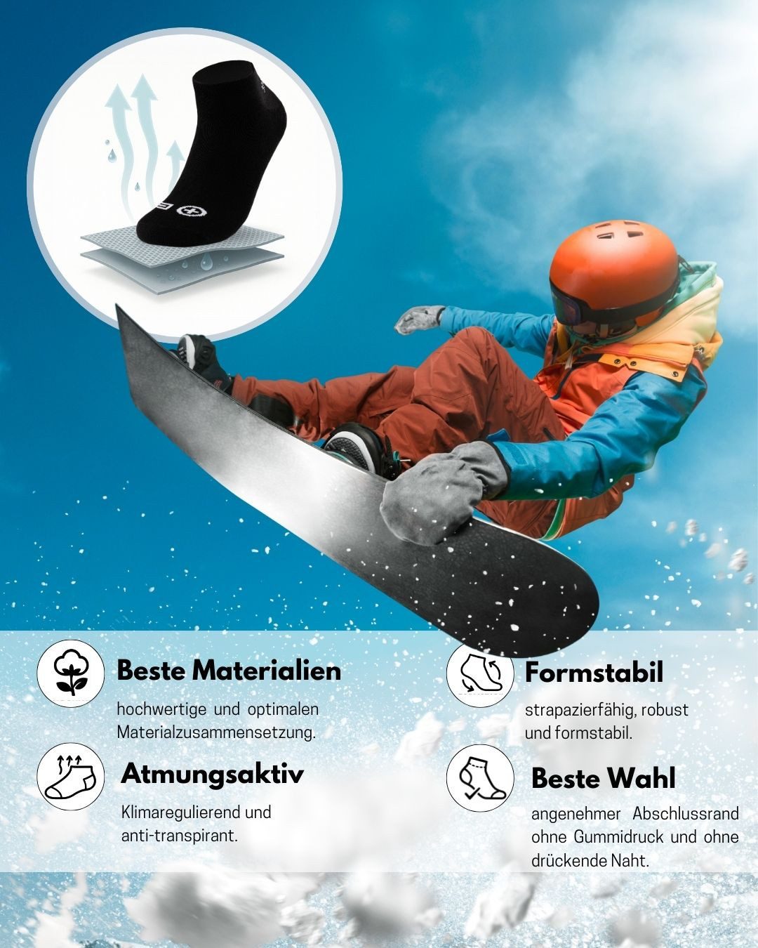 Chiemsee Sneakersocken 10 Paar Damen und Herren kurze Socken aus Baumwolle mit Komfortbund