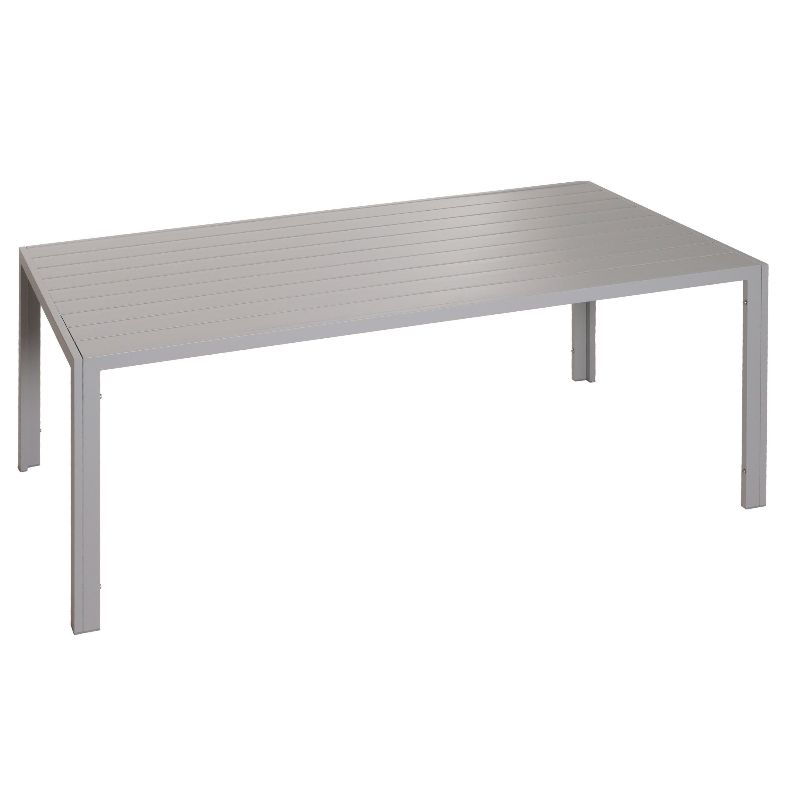 PROREGAL® Gartentisch Alu-Esstisch wetterfest Bistrotisch Farbe