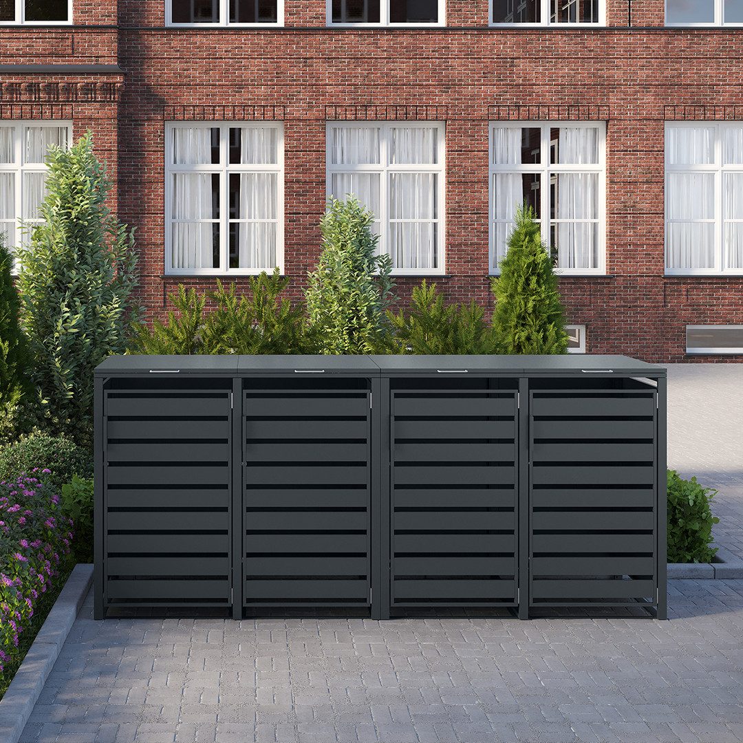 STEELSØN Mülltonnenbox Kestra 240L, Mülltonnencontainer für günstig online kaufen